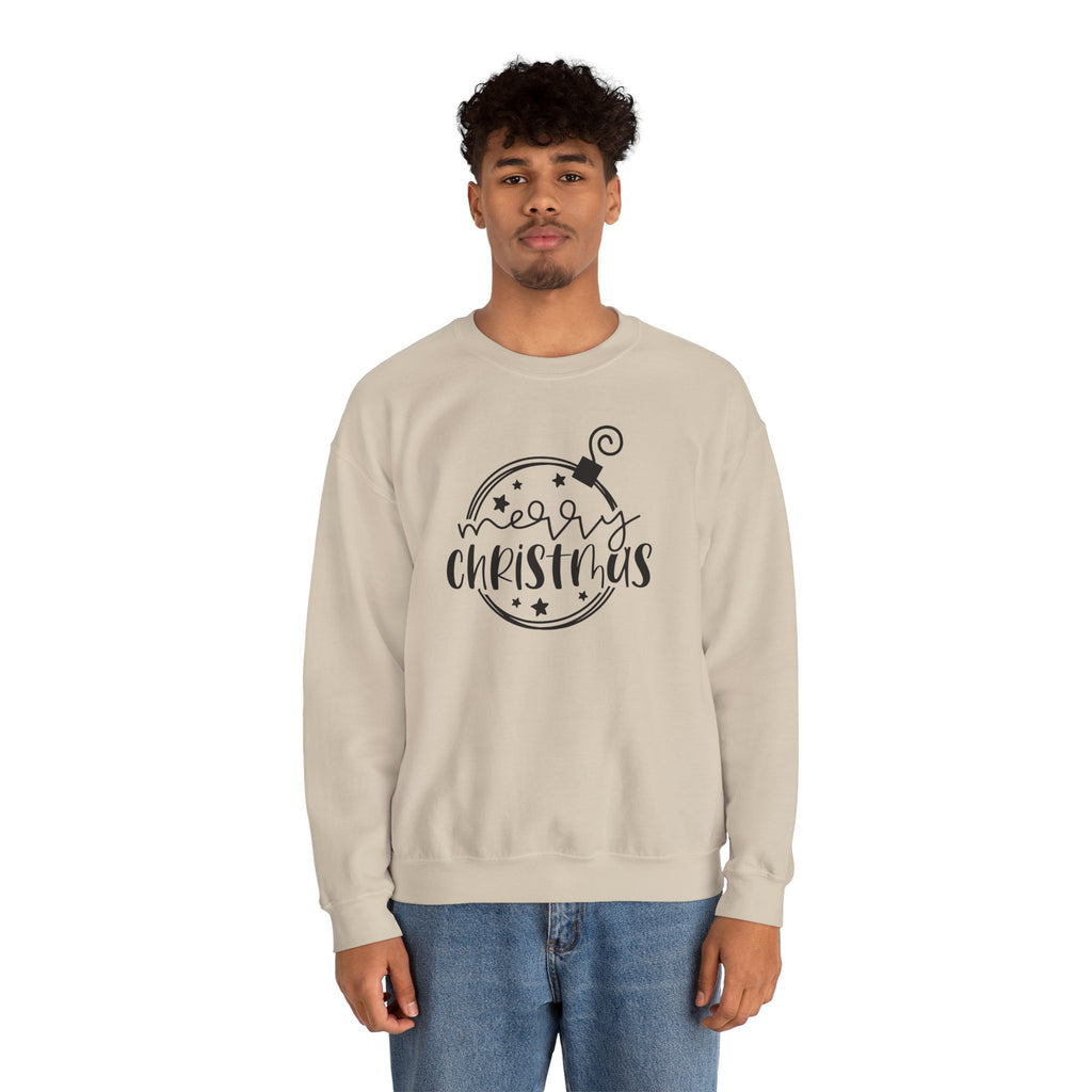 Merry Christmas Crewneck Sweatshirt - Holiday Graphic