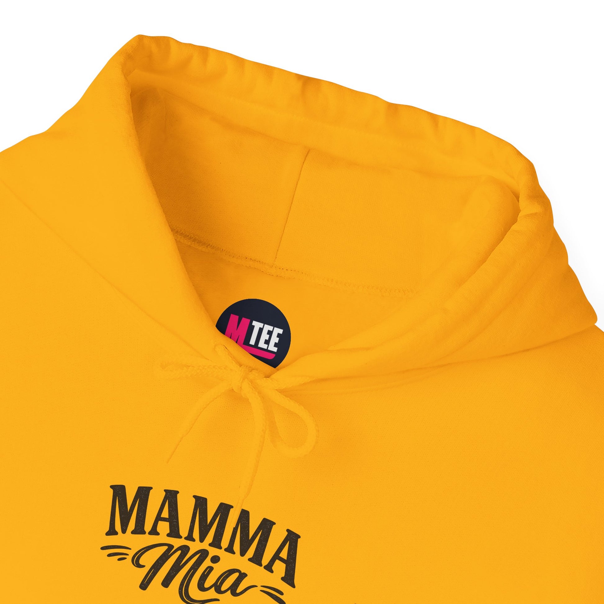 Mamma Mia Hoodie — Retro Script Mama Mother's Day Sweatshirt Gift