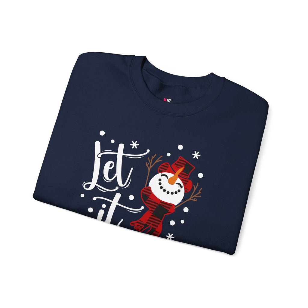 Let It Snow Sweatshirt for Cozy Winter Fun