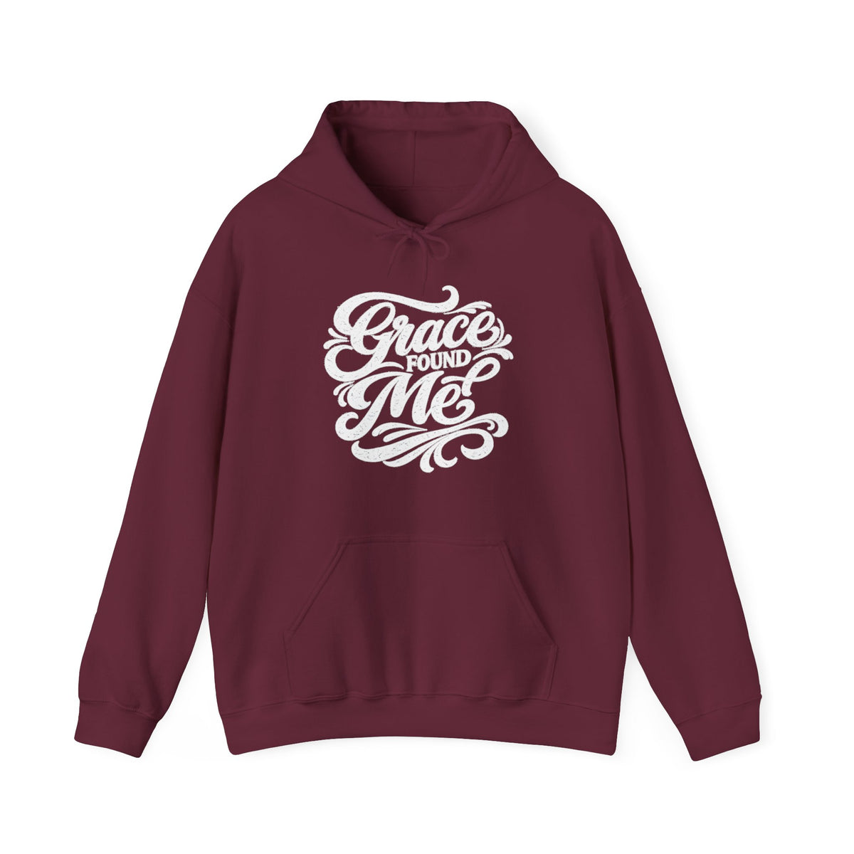Grace Found Me Hoodie — Inspirational Christian Hoodie, Faith-Based Gift