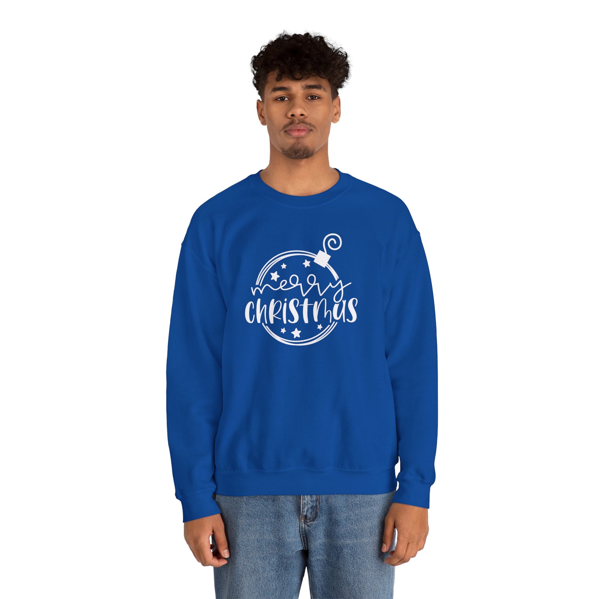 Merry Christmas Crewneck Sweatshirt - Holiday Graphic