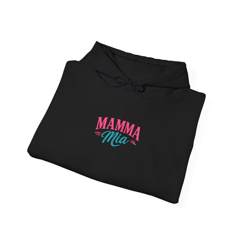 Mamma Mia Hoodie — Retro Script Mama Mother's Day Sweatshirt Gift