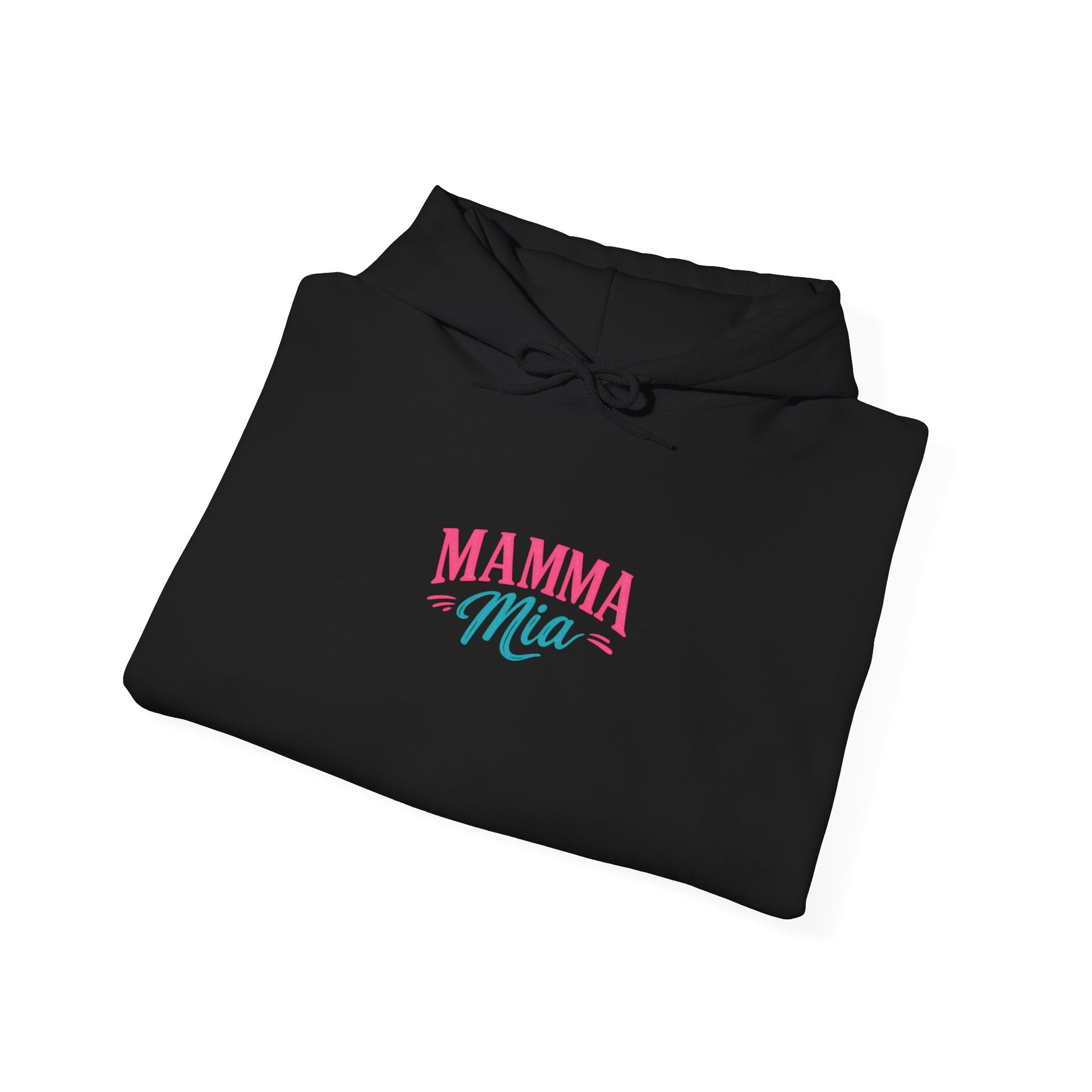 Mamma Mia Hoodie — Retro Script Mama Mother's Day Sweatshirt Gift