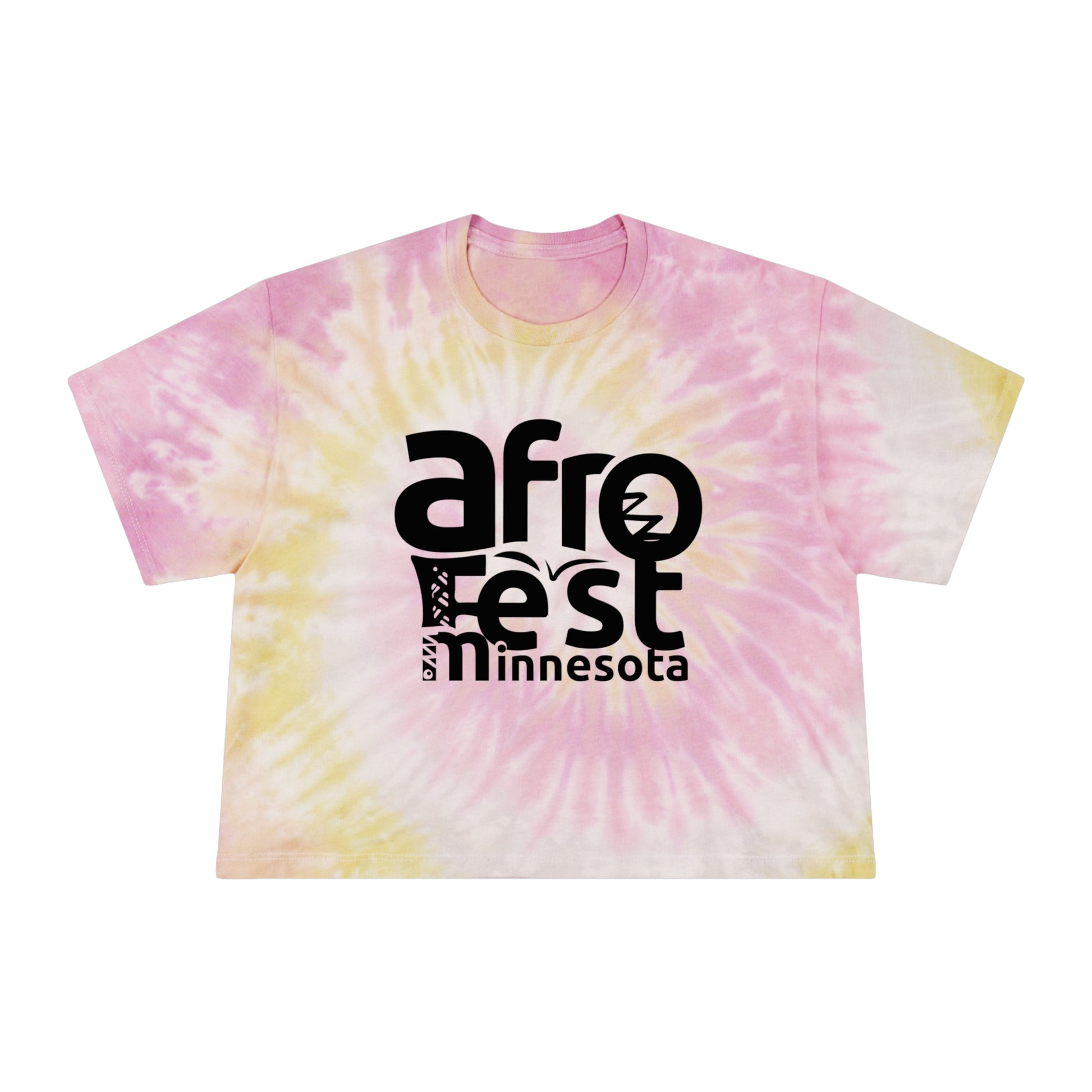 Women's Tie-Dye Crop Tee - Chill Vibes, Boho Style, Festival Fashion, Summer Essential, Unique Gift