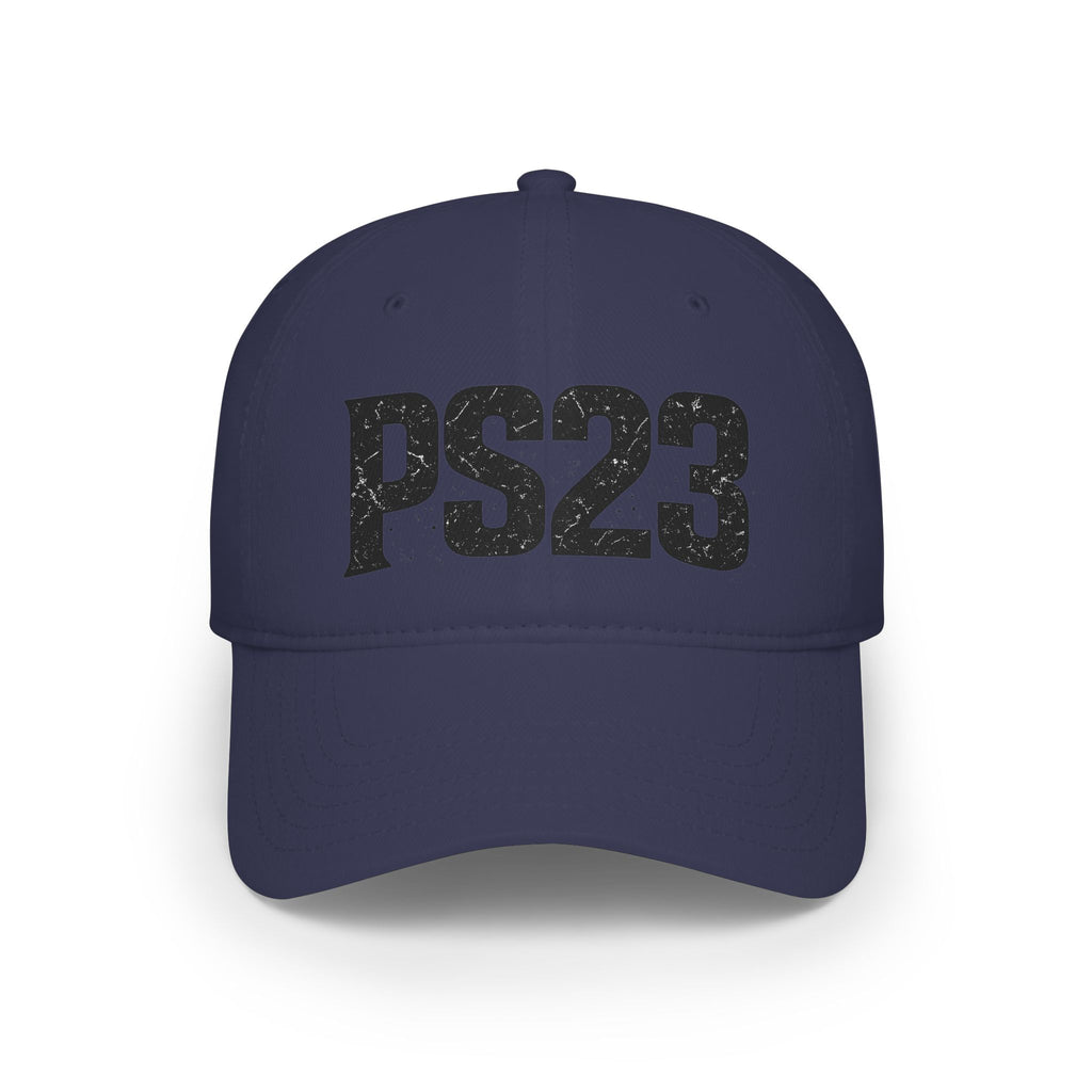 PS23 Low Profile Baseball Cap — Vintage Distressed Dad Hat