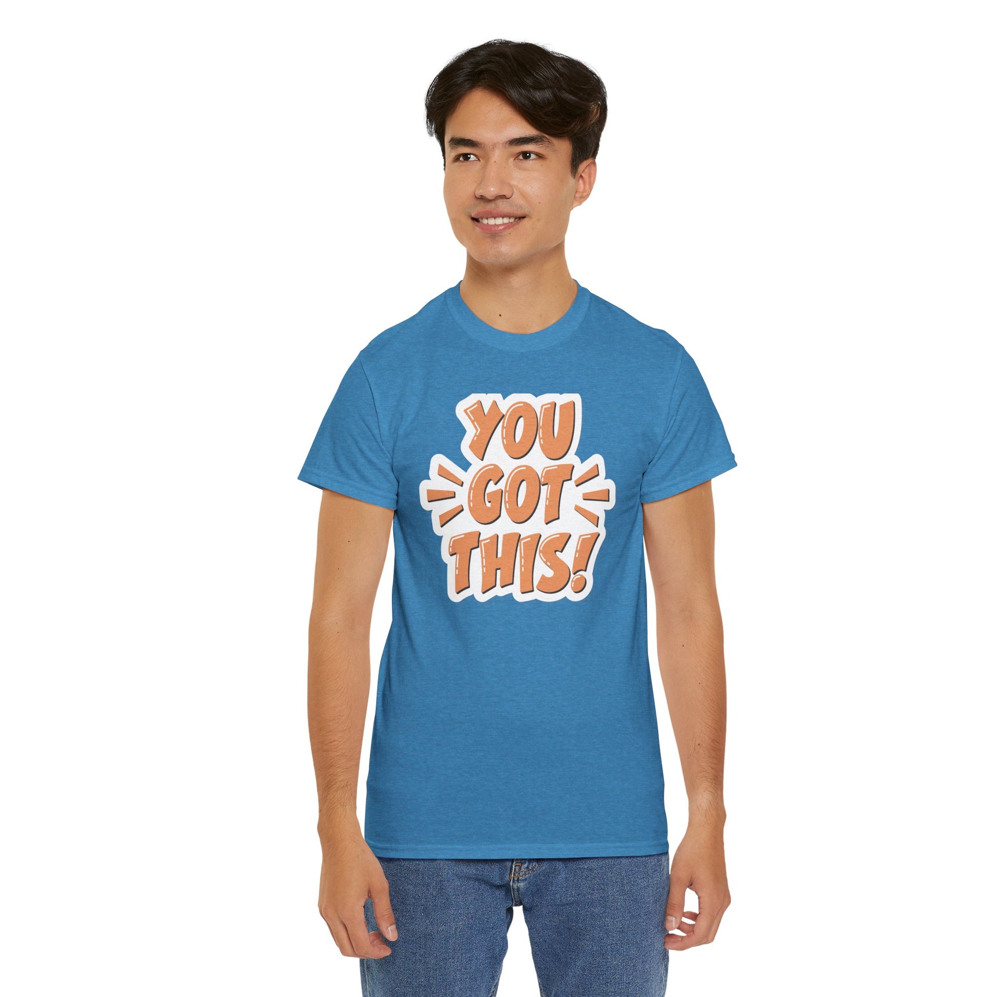 Customizable, Unisex Heavy Cotton Tee - Casual Comfort Shirt for All Occasions, Gift for Friends, Everyday Wear, Summer Style, Cozy Casuals
