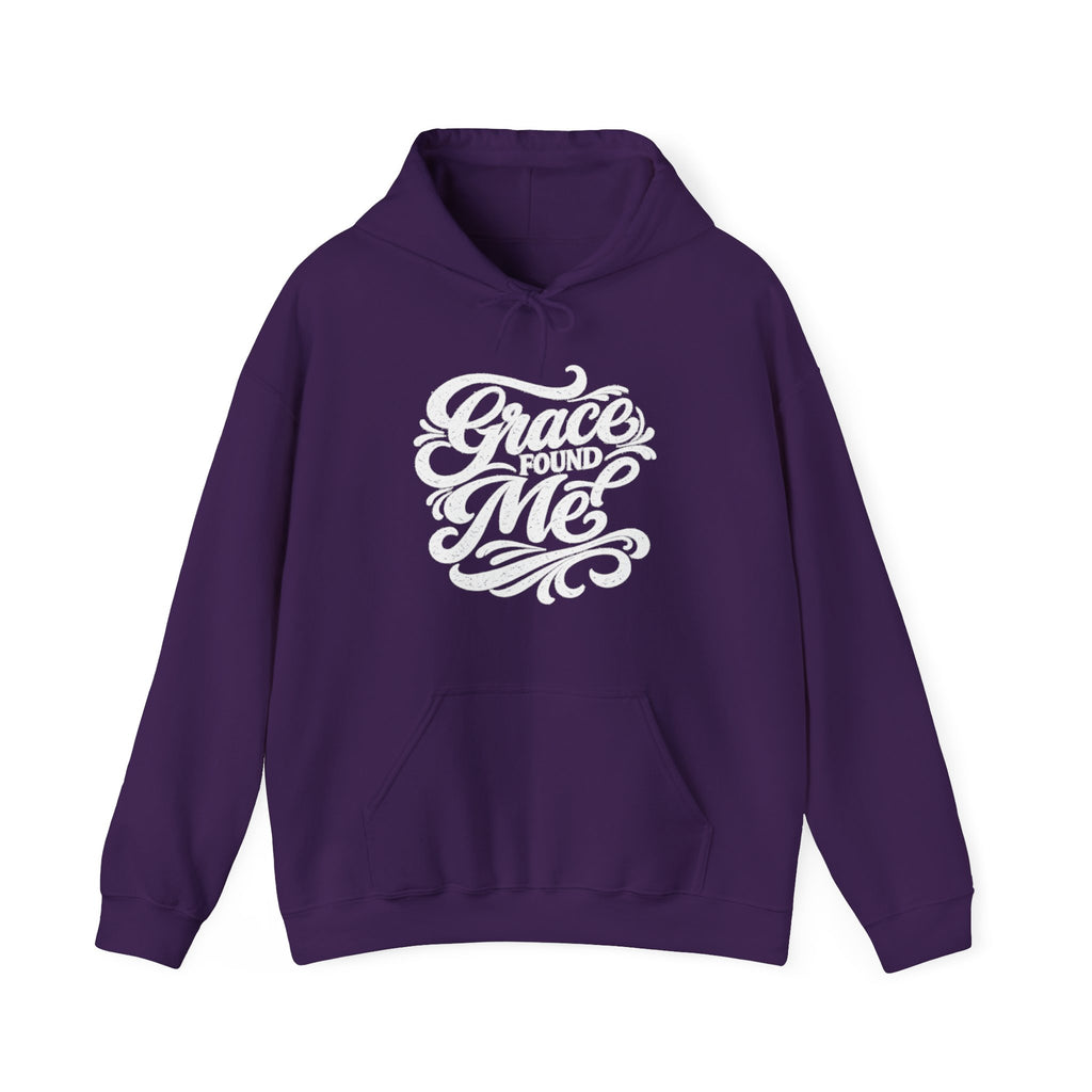 Grace Found Me Hoodie — Inspirational Christian Hoodie, Faith-Based Gift