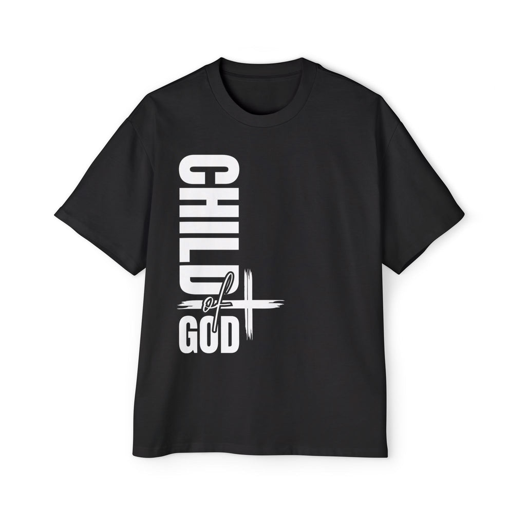 Men's Oversized Tee - Faith-Based Style | Child of God | Perfect Gift for Believers | Casual Christian Wear, Comfortable Fashion, Spiritual Tee, [...]