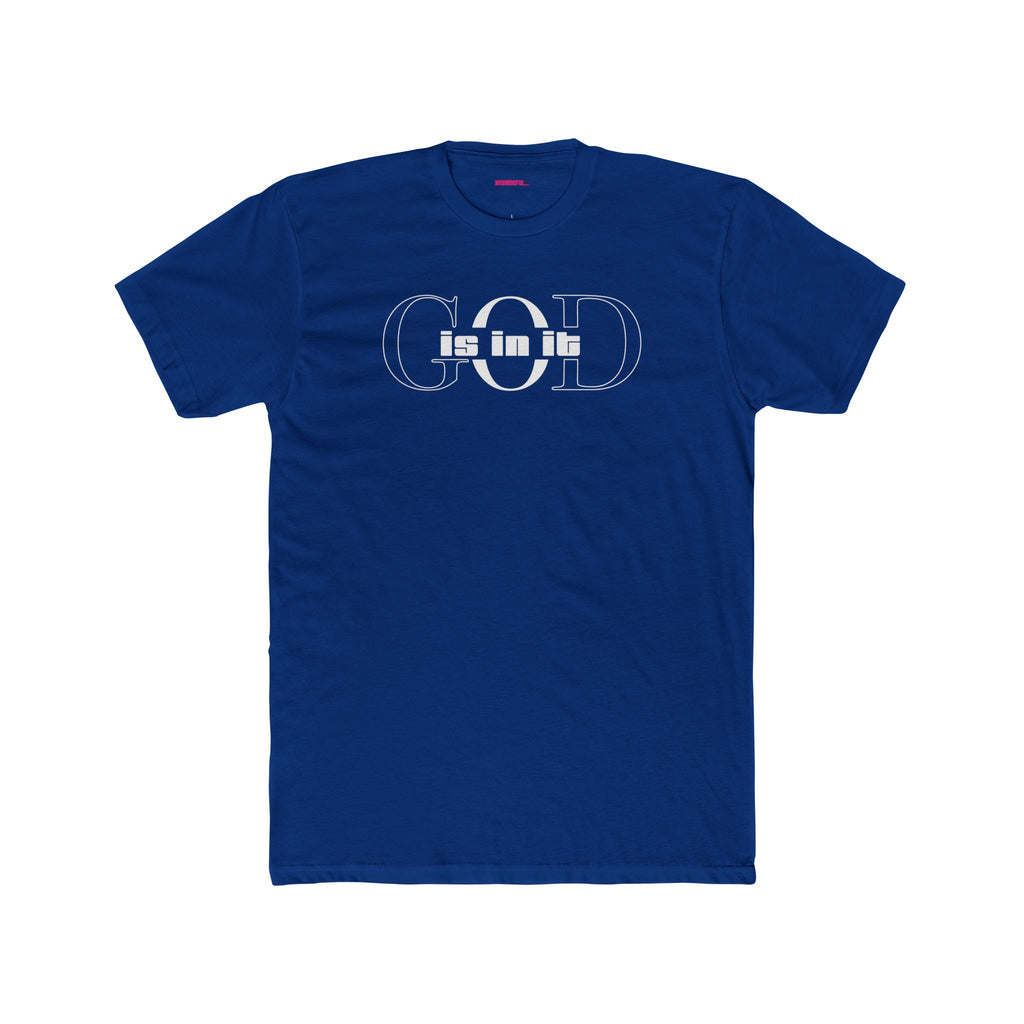 Unisex Cotton Crew Shirt, Minimalist Graphic Tee for Modern Minimalists, Faith-Based, Casual Wear, Everyday Style, Gift for Him or Her