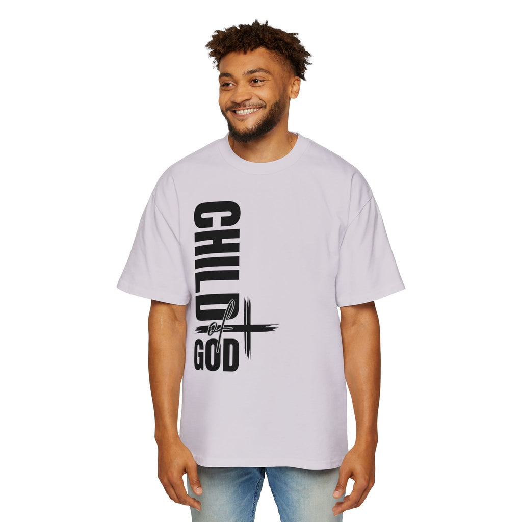 Men's Oversized Tee - Faith-Based Style | Child of God | Perfect Gift for Believers | Casual Christian Wear, Comfortable Fashion, Spiritual Tee, [...]