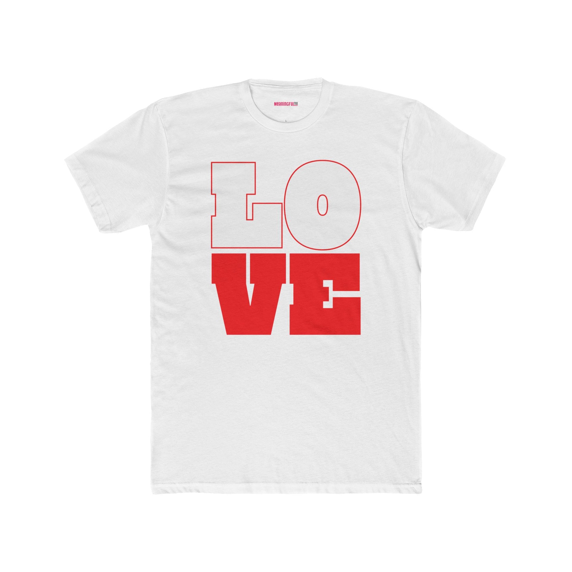 Love and Respect Matching T-shirts, Unisex Cotton Crew Tee, Casual Wear, Everyday Style, Gift for Him or Her