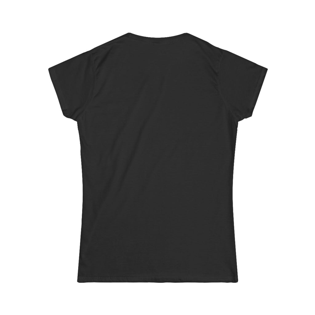Women's Minimalist Softstyle Tee, Casual Top, Everyday Wear, Gift for Her, Comfortable Fashion | Faith-based , "God is in it" women T-shirt