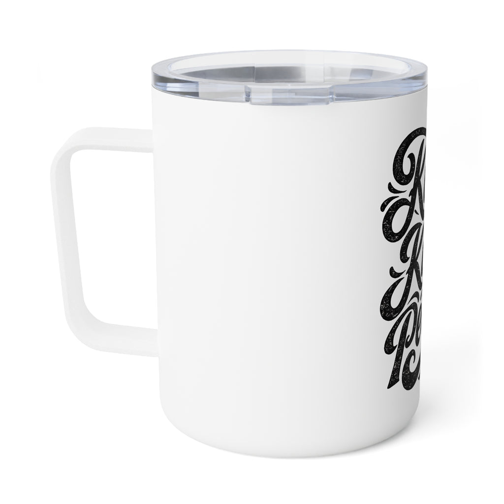 Insulated Coffee Mug — “Kind Is My Kind of People” Travel Tumbler