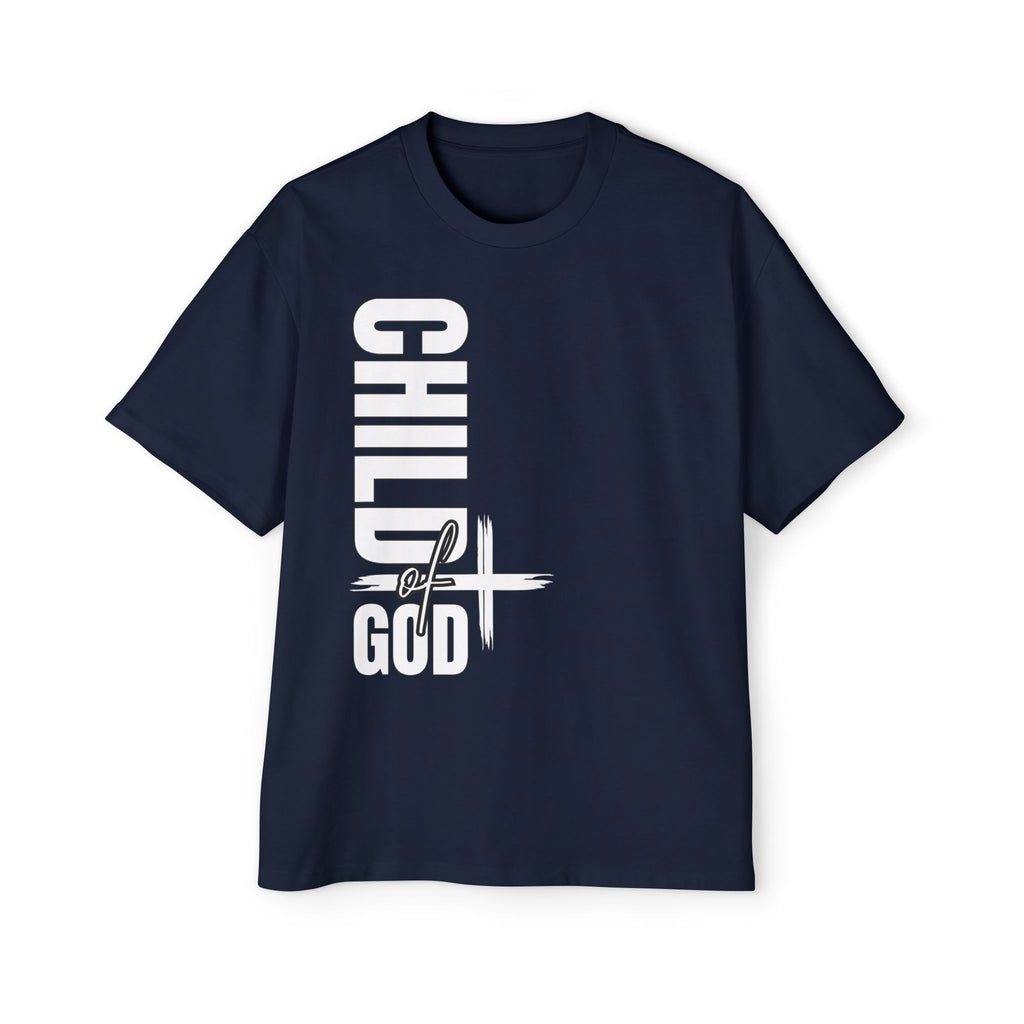 Men's Oversized Tee - Faith-Based Style | Child of God | Perfect Gift for Believers | Casual Christian Wear, Comfortable Fashion, Spiritual Tee, [...]