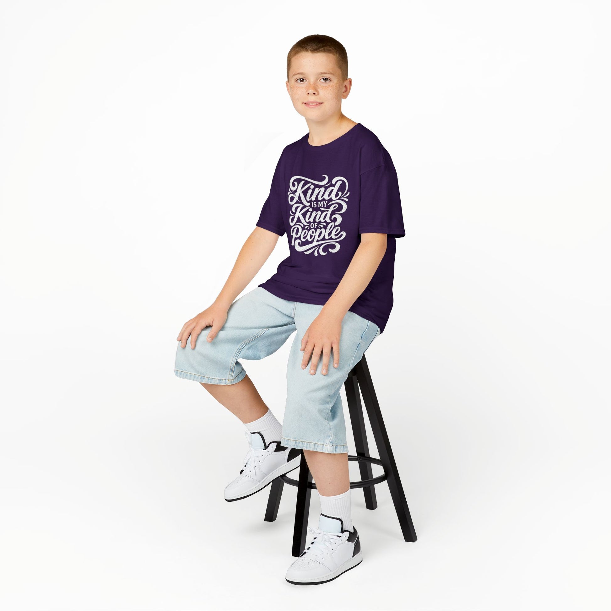 Kids T-Shirt - "Child of God" Vertical Cross Design