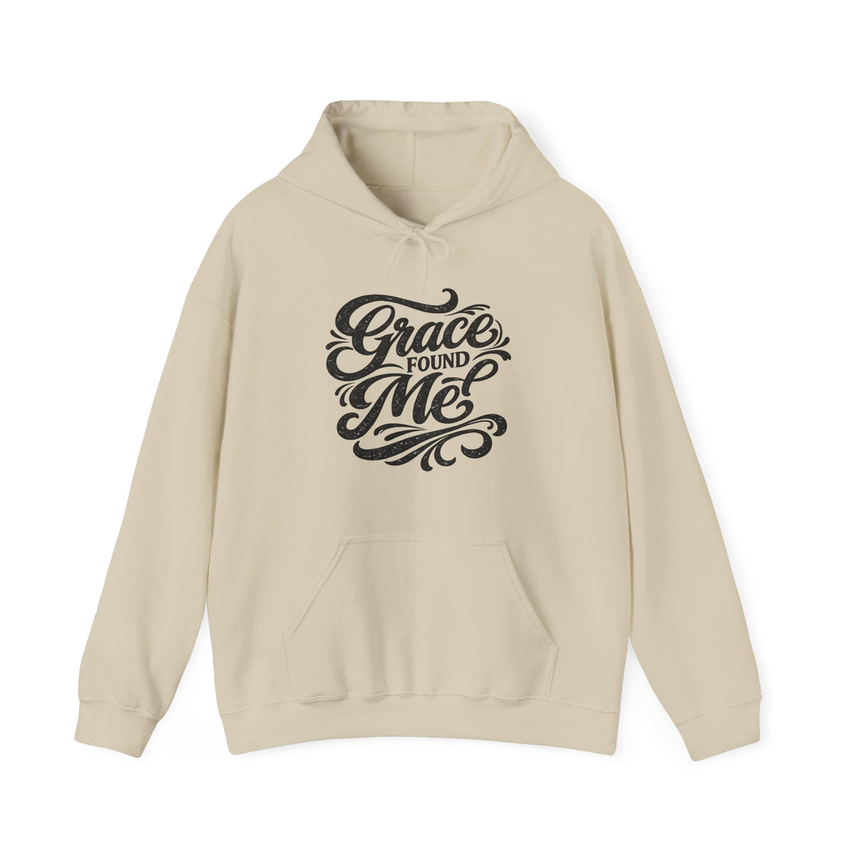 Grace Found Me Hoodie — Inspirational Christian Hoodie, Faith-Based Gift