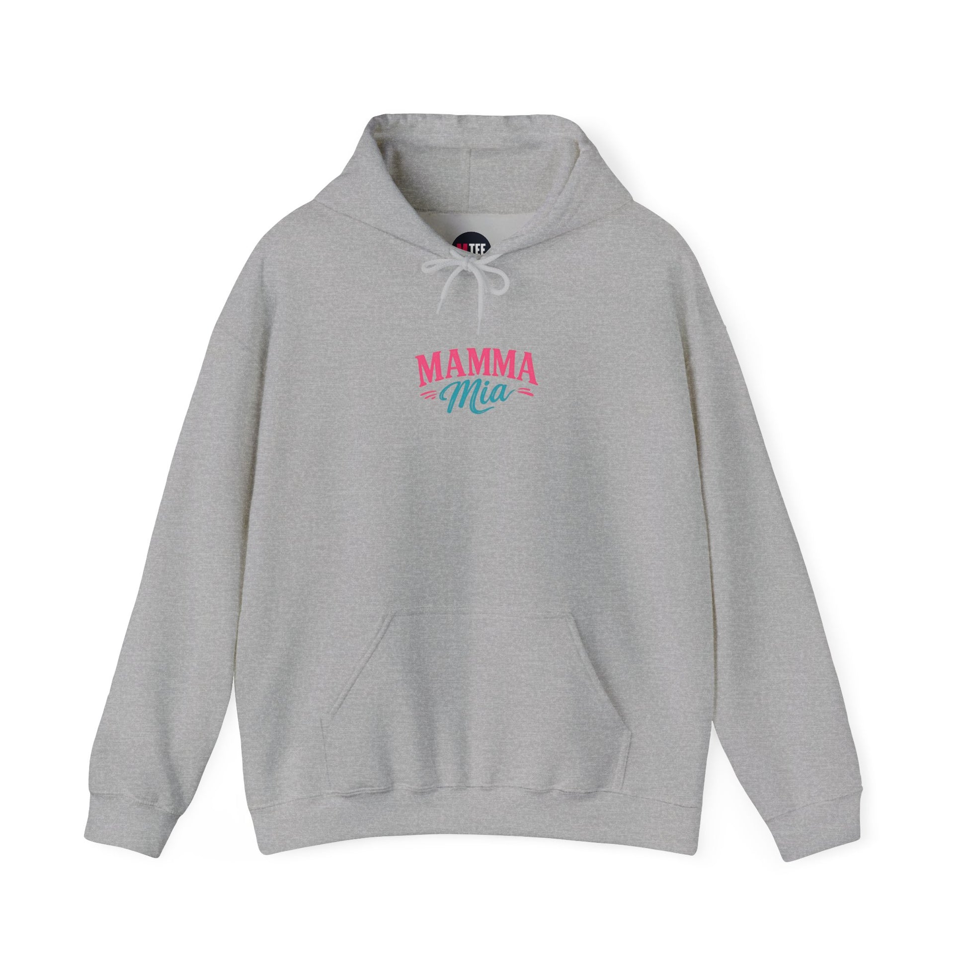 Mamma Mia Hoodie — Retro Script Mama Mother's Day Sweatshirt Gift