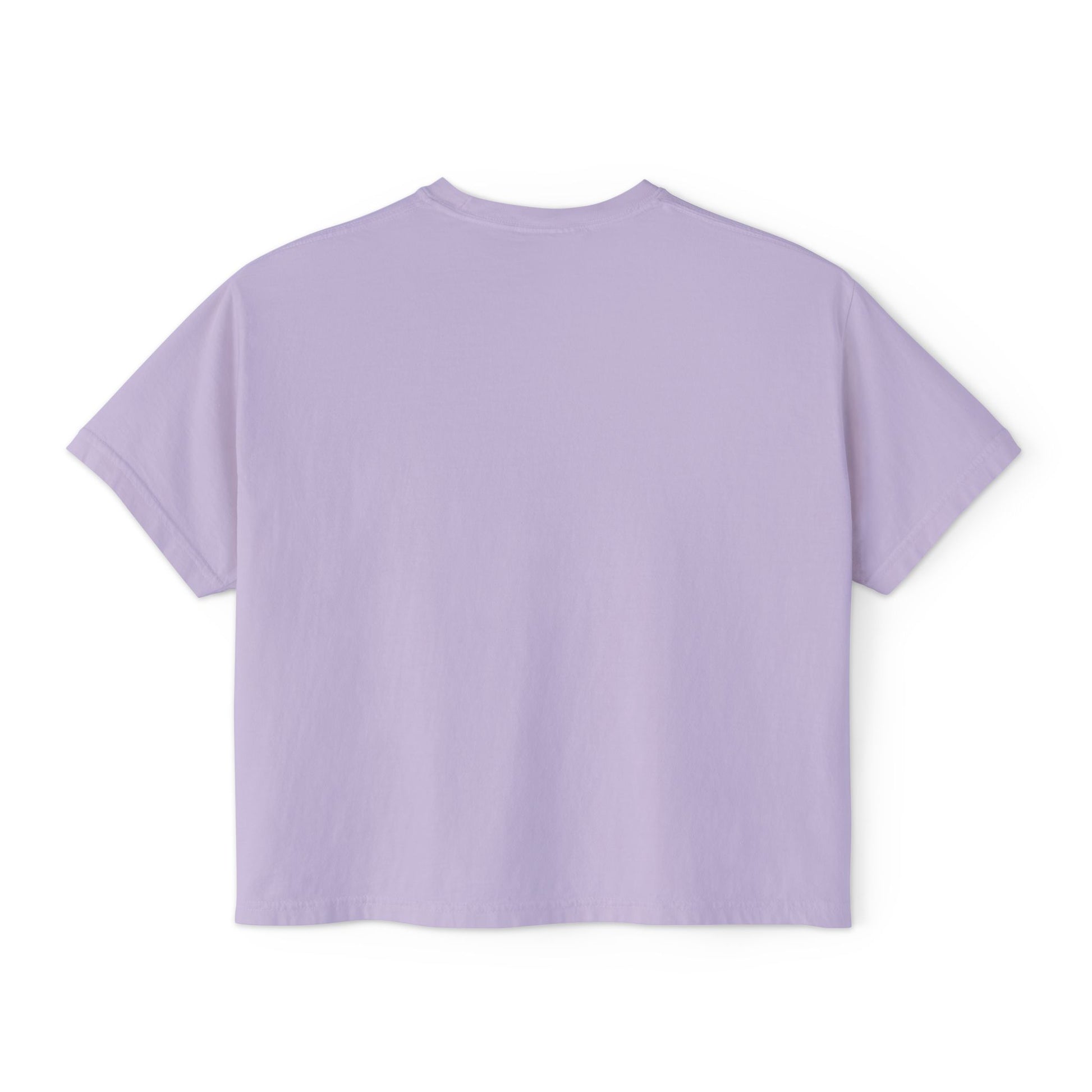 Psalm 23 Women's Boxy Tee — Inspirational Faith Graphic Shirt