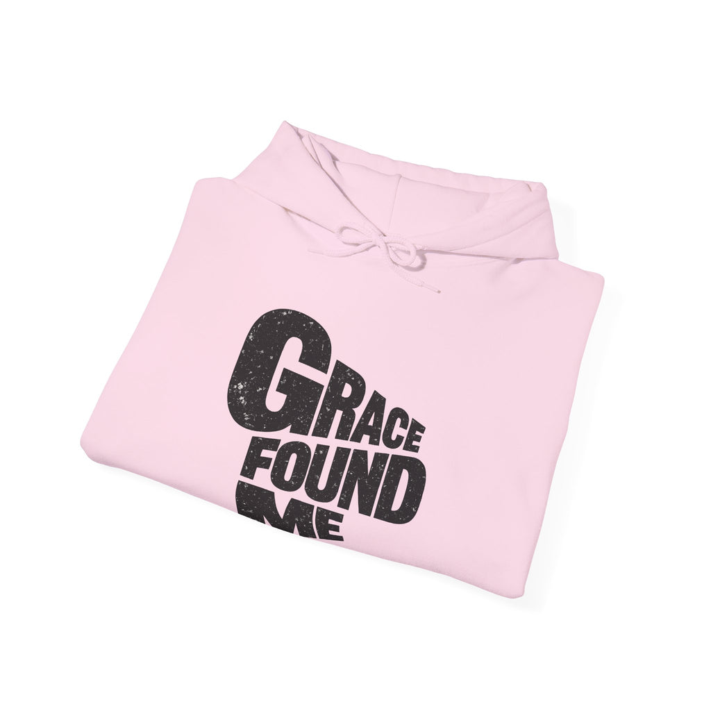 Copy of Grace Found Me Hoodie — Inspirational Christian Hoodie, Faith-Based Gift