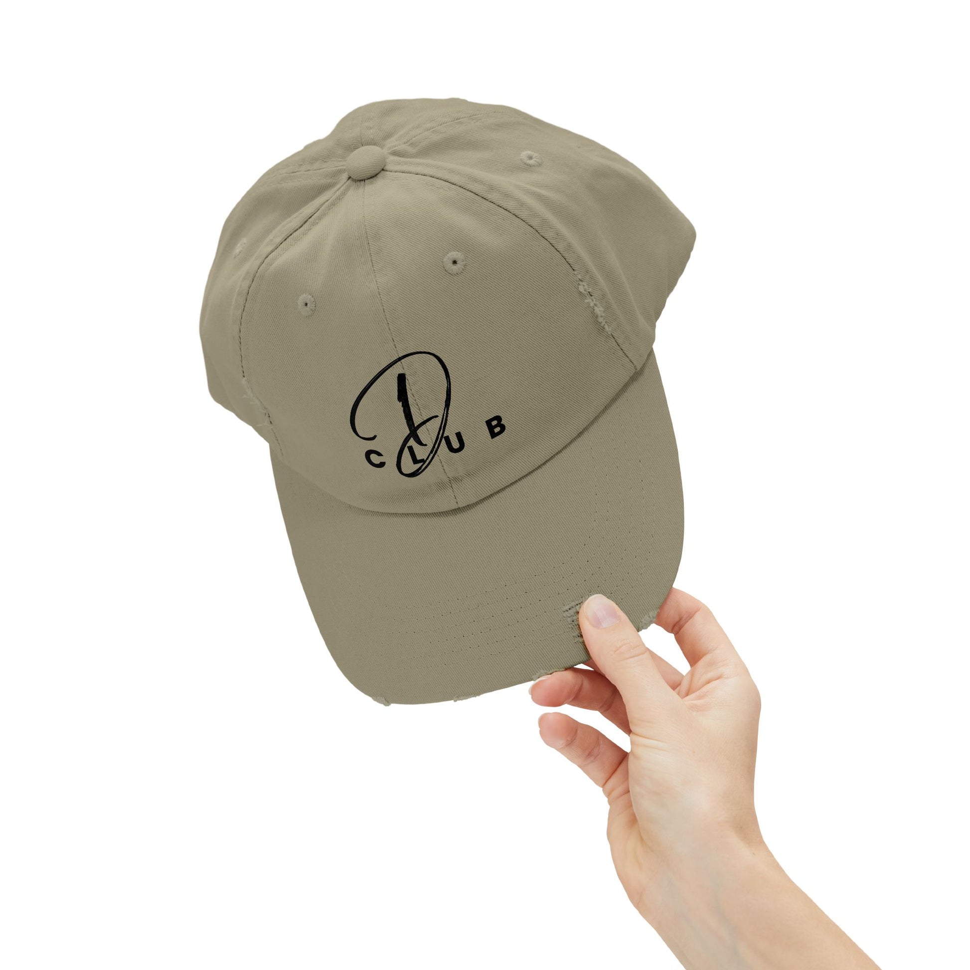 Unisex Distressed Cap, D Club style, Casual Wear, Gift for Friends, Everyday [...]