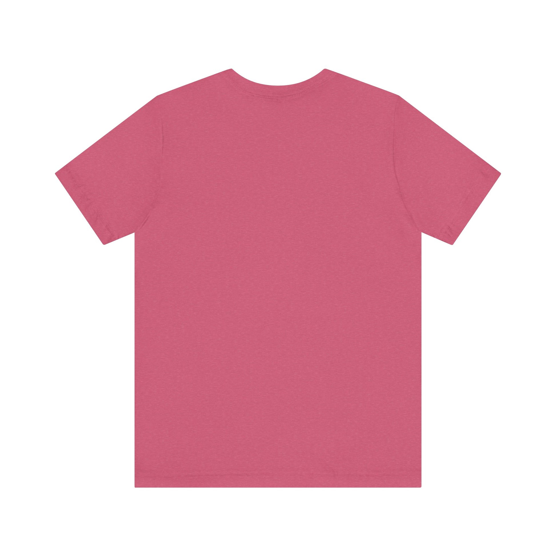 Customizable Unisex Jersey Short Sleeve Tee - Relaxed Fit Casual T-Shirt, Ideal for Everyday Wear, Perfect for Gifts, Festivals, and Celebrations