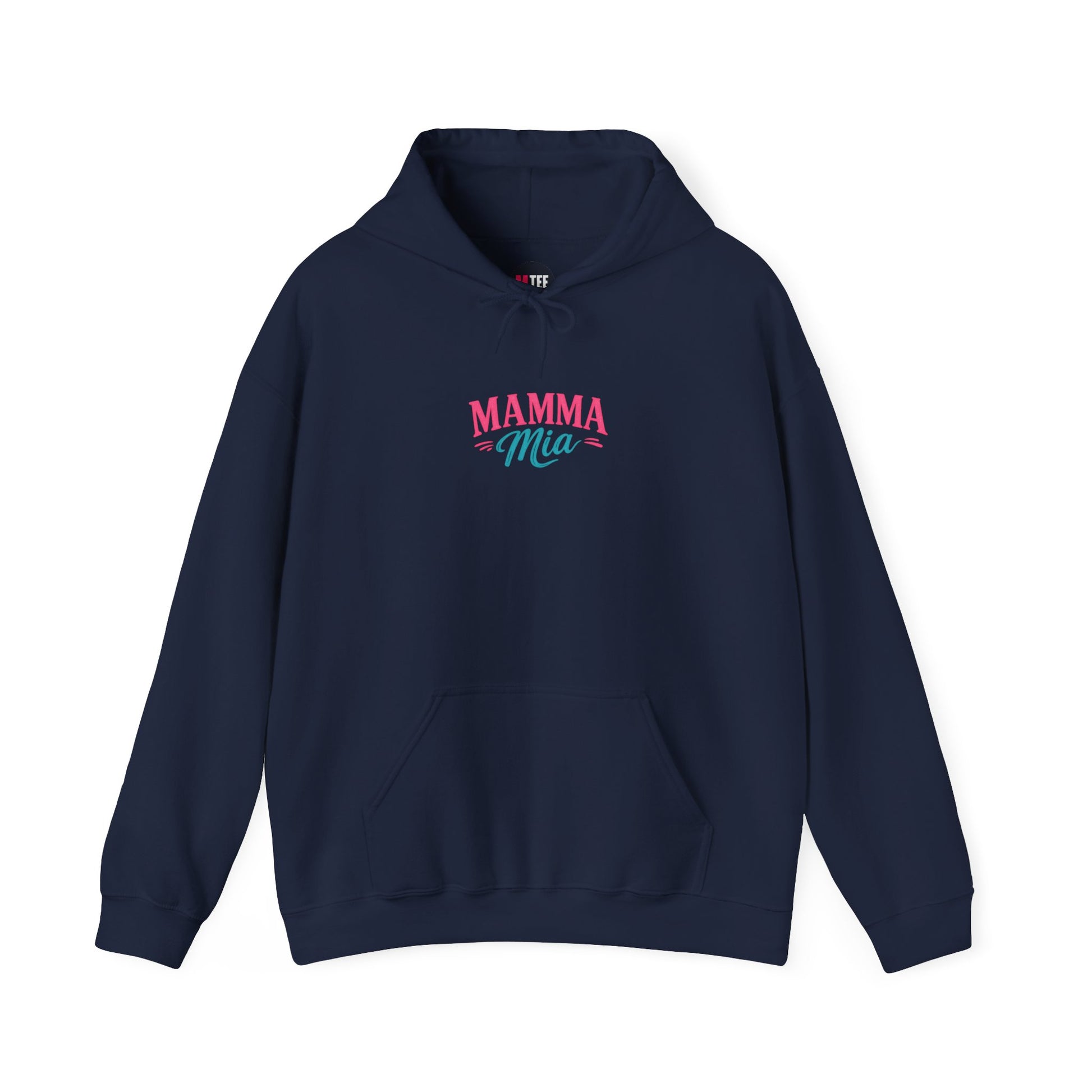 Mamma Mia Hoodie — Retro Script Mama Mother's Day Sweatshirt Gift