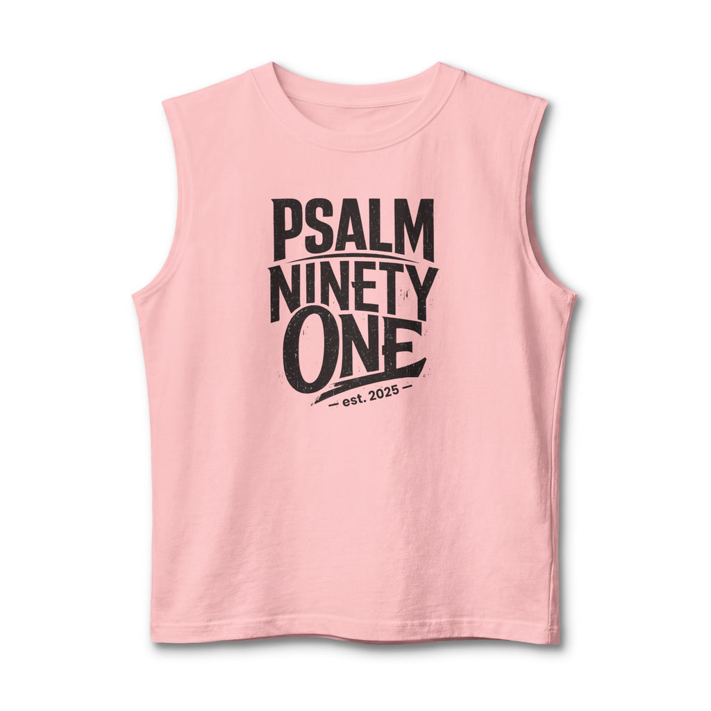 Psalm Ninety-One Muscle Tank — Christian Faith Workout Tank Top