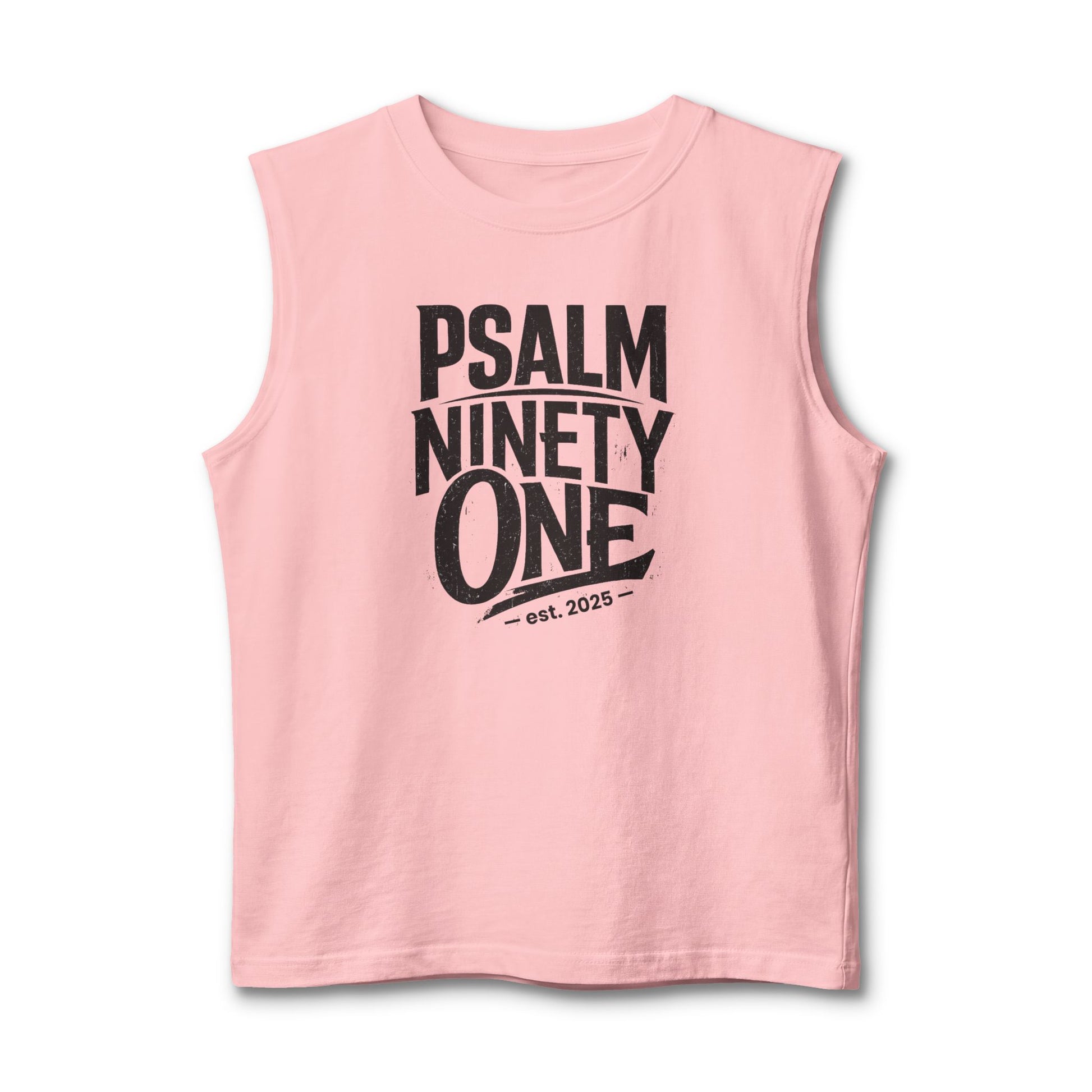 Psalm Ninety-One Muscle Tank — Christian Faith Workout Tank Top