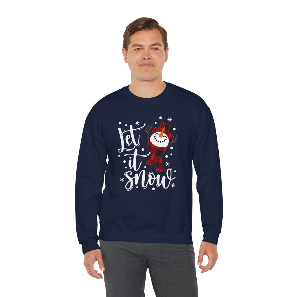 Let It Snow Sweatshirt for Cozy Winter Fun
