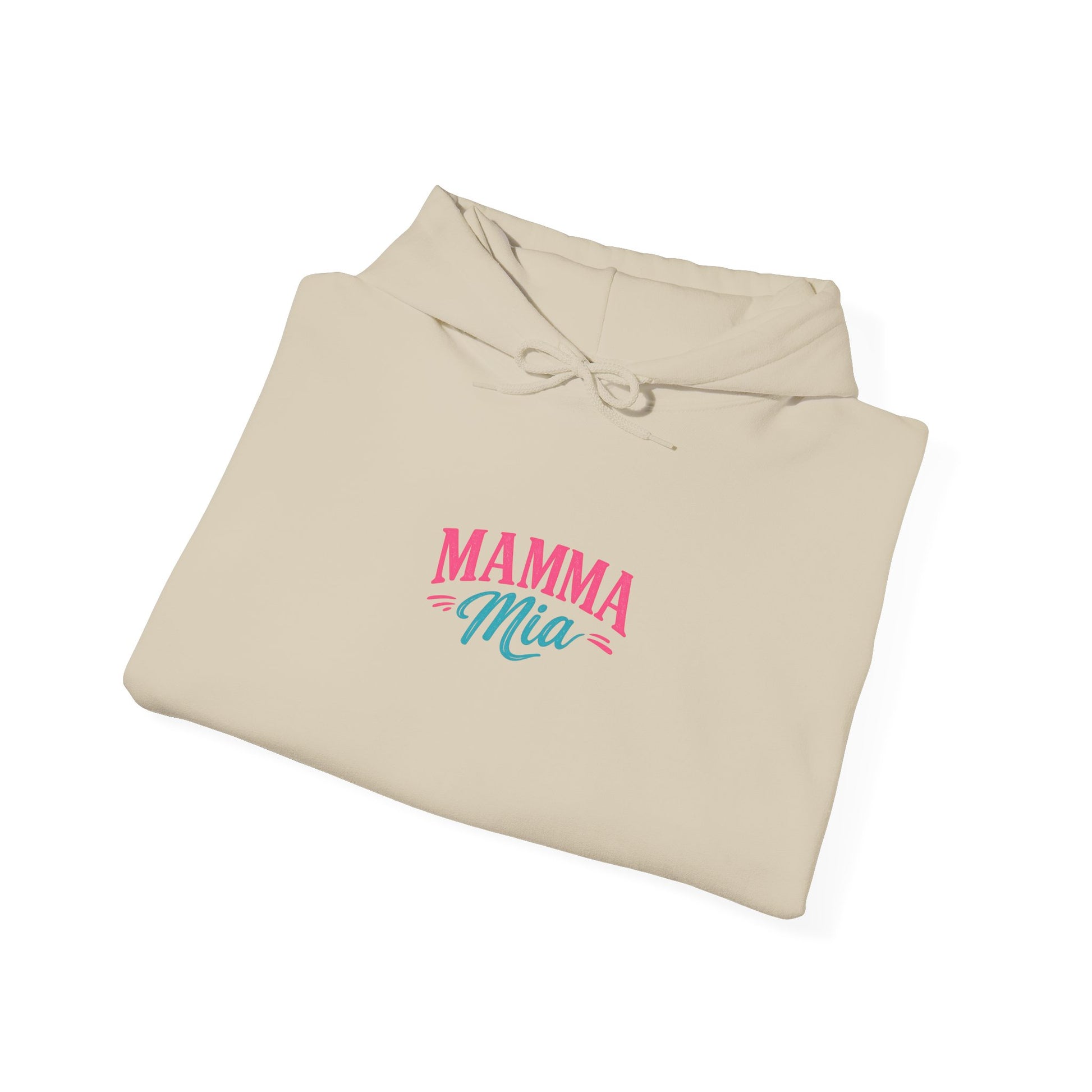Mamma Mia Hoodie — Retro Script Mama Mother's Day Sweatshirt Gift