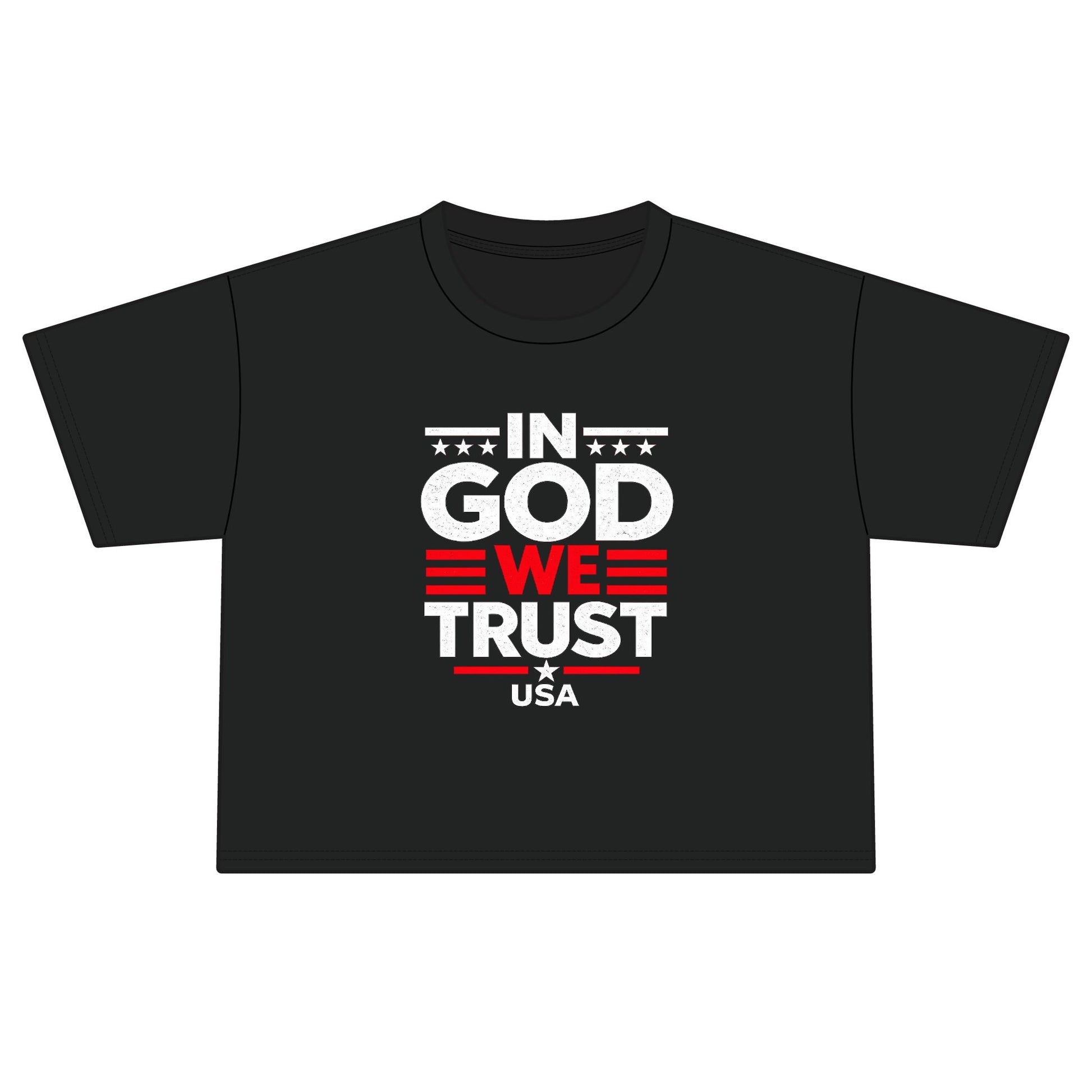 In God We Trust 4th of July Women's Boxy Tee