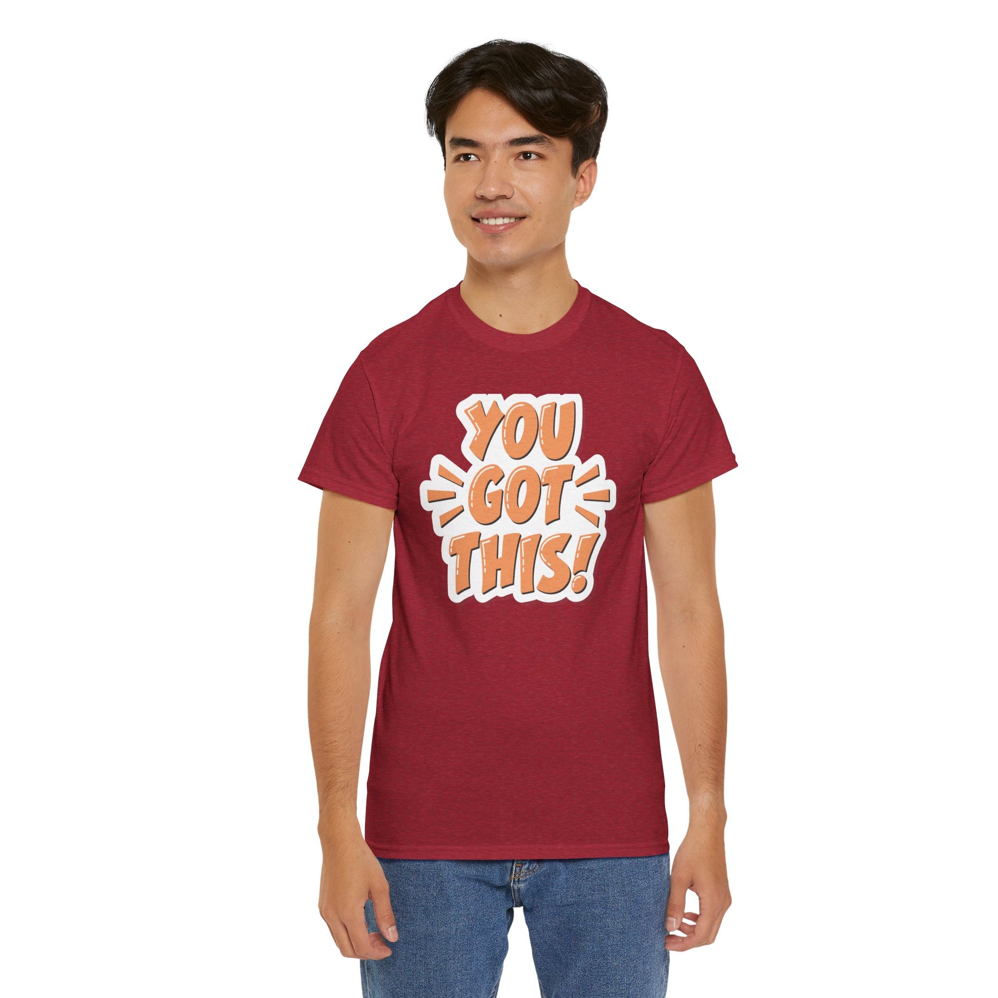 Customizable, Unisex Heavy Cotton Tee - Casual Comfort Shirt for All Occasions, Gift for Friends, Everyday Wear, Summer Style, Cozy Casuals
