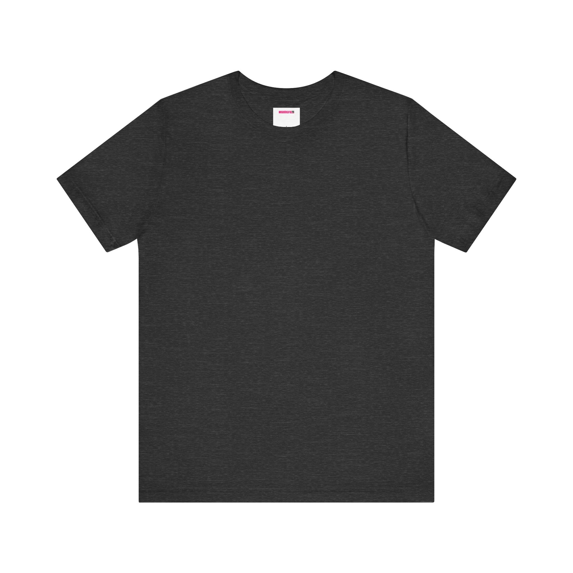 Customizable Unisex Jersey Short Sleeve Tee - Relaxed Fit Casual T-Shirt, Ideal for Everyday Wear, Perfect for Gifts, Festivals, and Celebrations