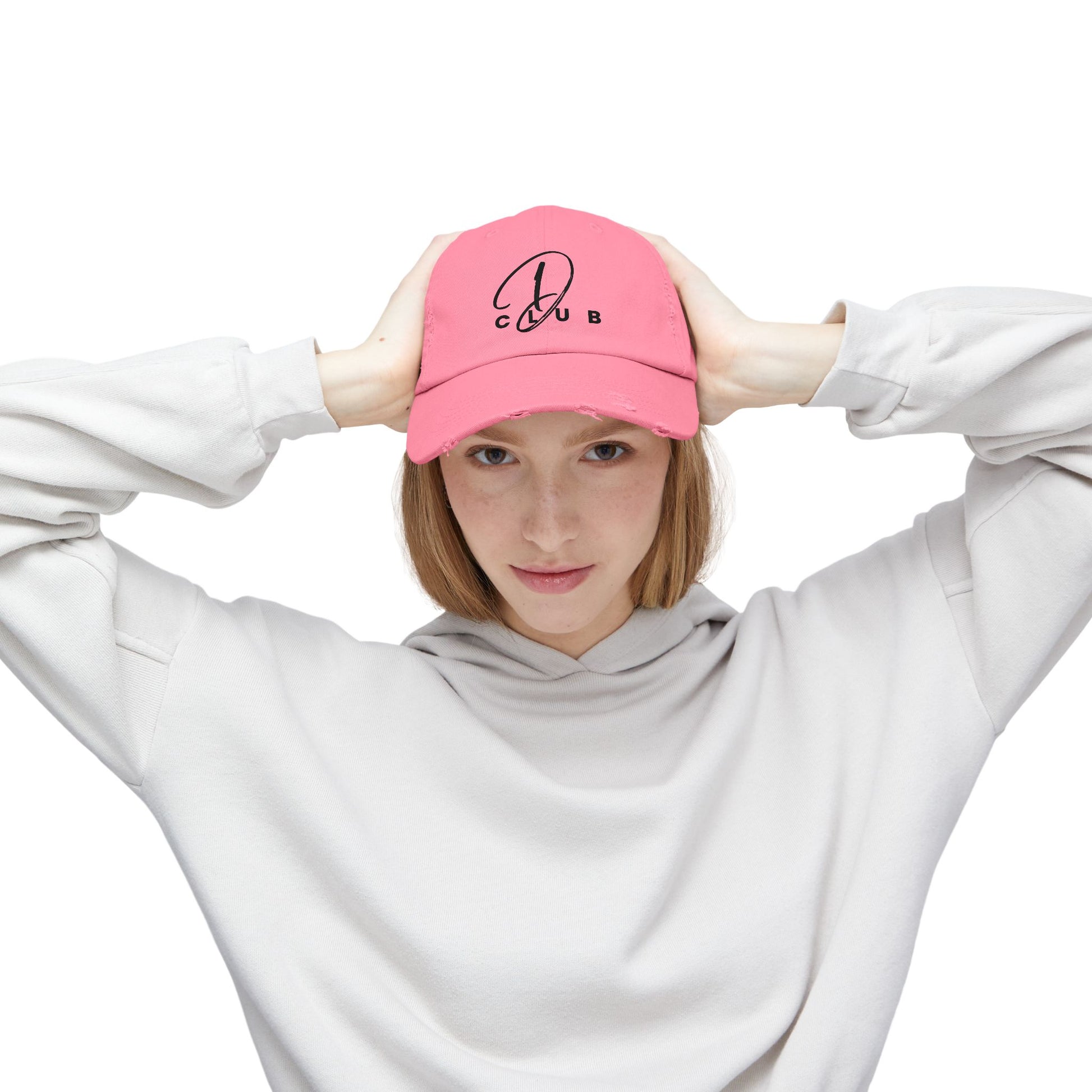 Unisex Distressed Cap, D Club style, Casual Wear, Gift for Friends, Everyday [...]