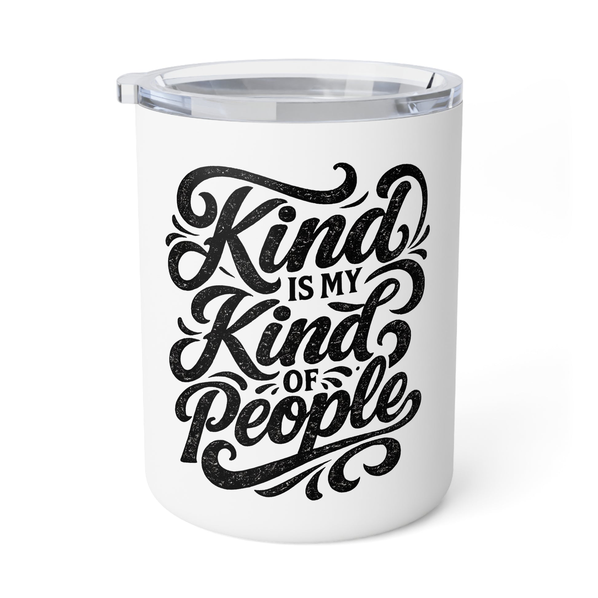 Insulated Coffee Mug — “Kind Is My Kind of People” Travel Tumbler