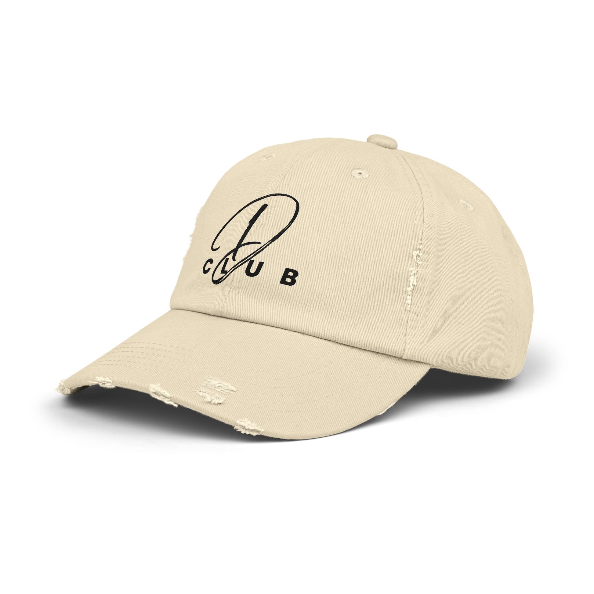 Unisex Distressed Cap, D Club style, Casual Wear, Gift for Friends, Everyday [...]