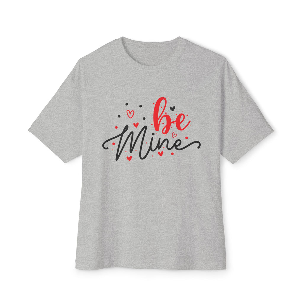 Be Mine Love Tee — Oversized Boxy Valentine's Day Shirt