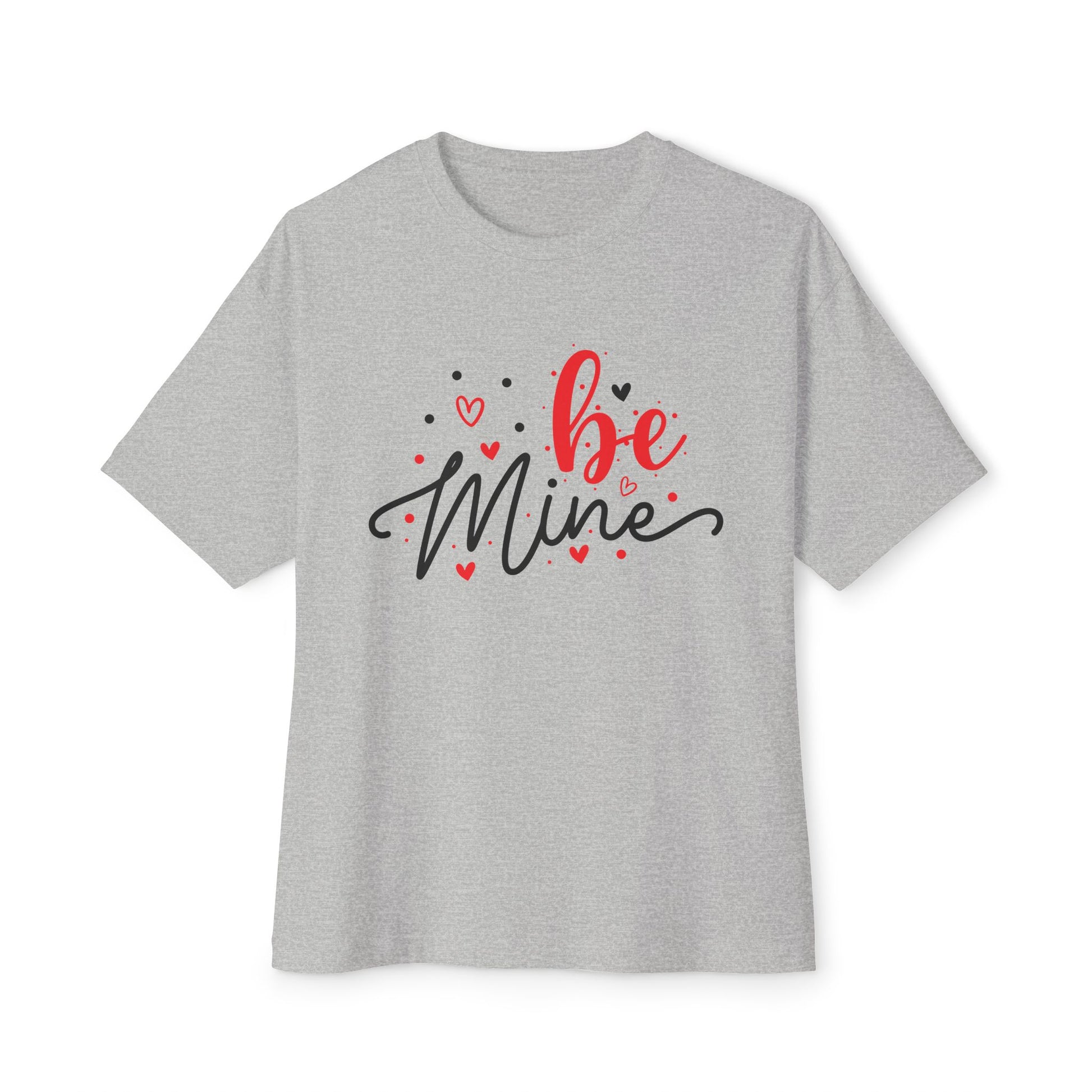 Be Mine Love Tee — Oversized Boxy Valentine's Day Shirt