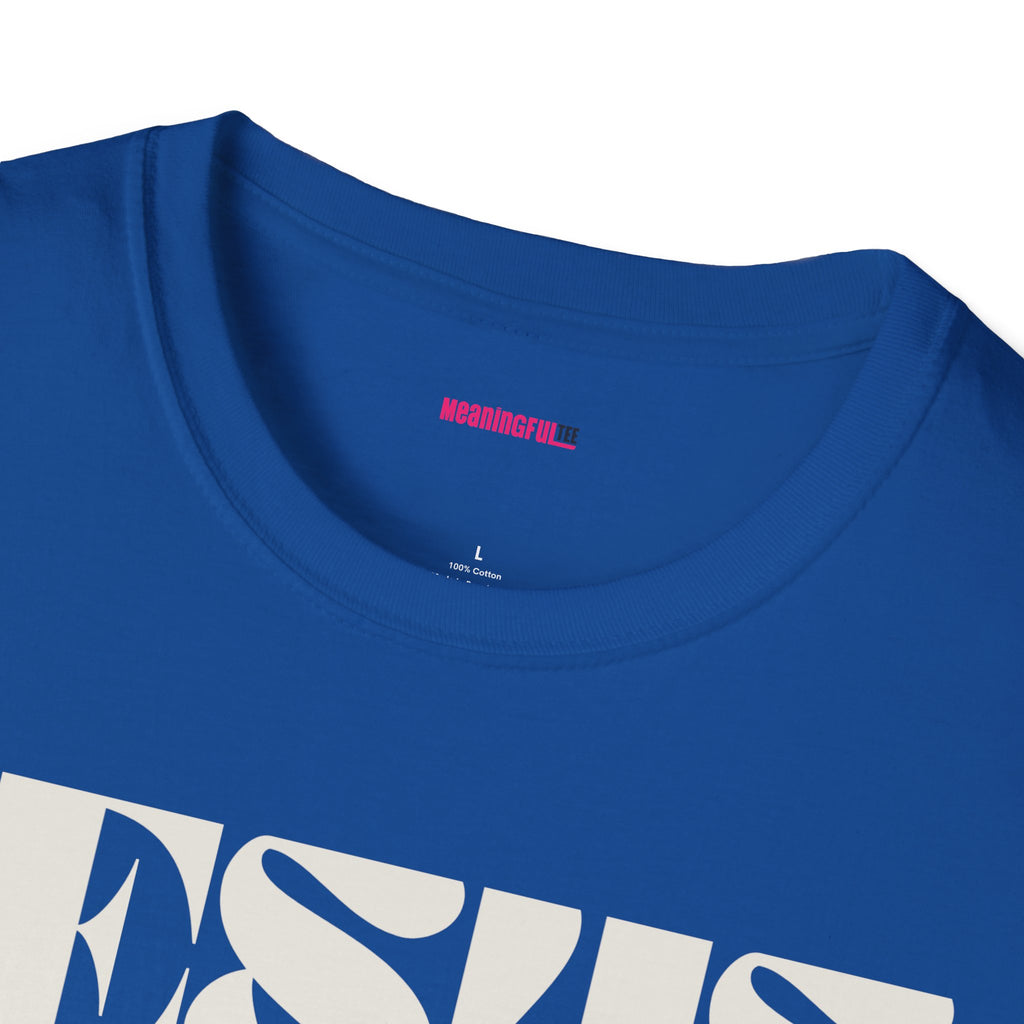 Jesus Forever Unisex T-Shirt | Comfy Casual Tee for Every Occasion, About Jesus Graphic, Classic fit
