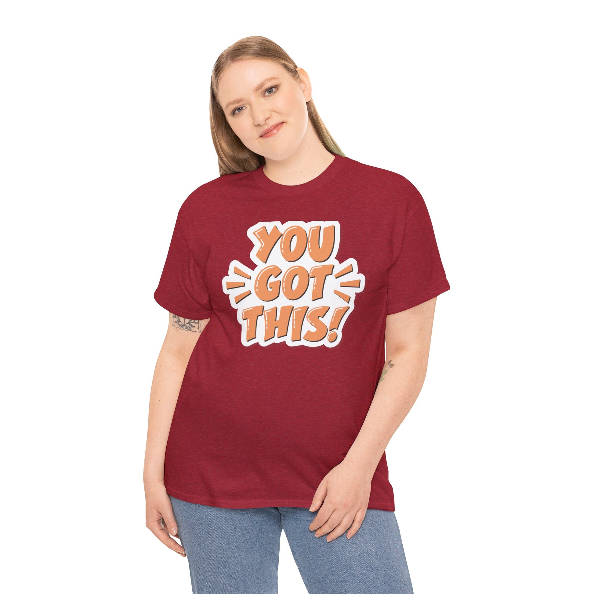 Customizable, Unisex Heavy Cotton Tee - Casual Comfort Shirt for All Occasions, Gift for Friends, Everyday Wear, Summer Style, Cozy Casuals