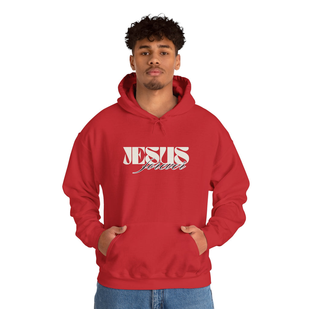Jesus Forever Hoodie — Christian Faith Sweatshirt
