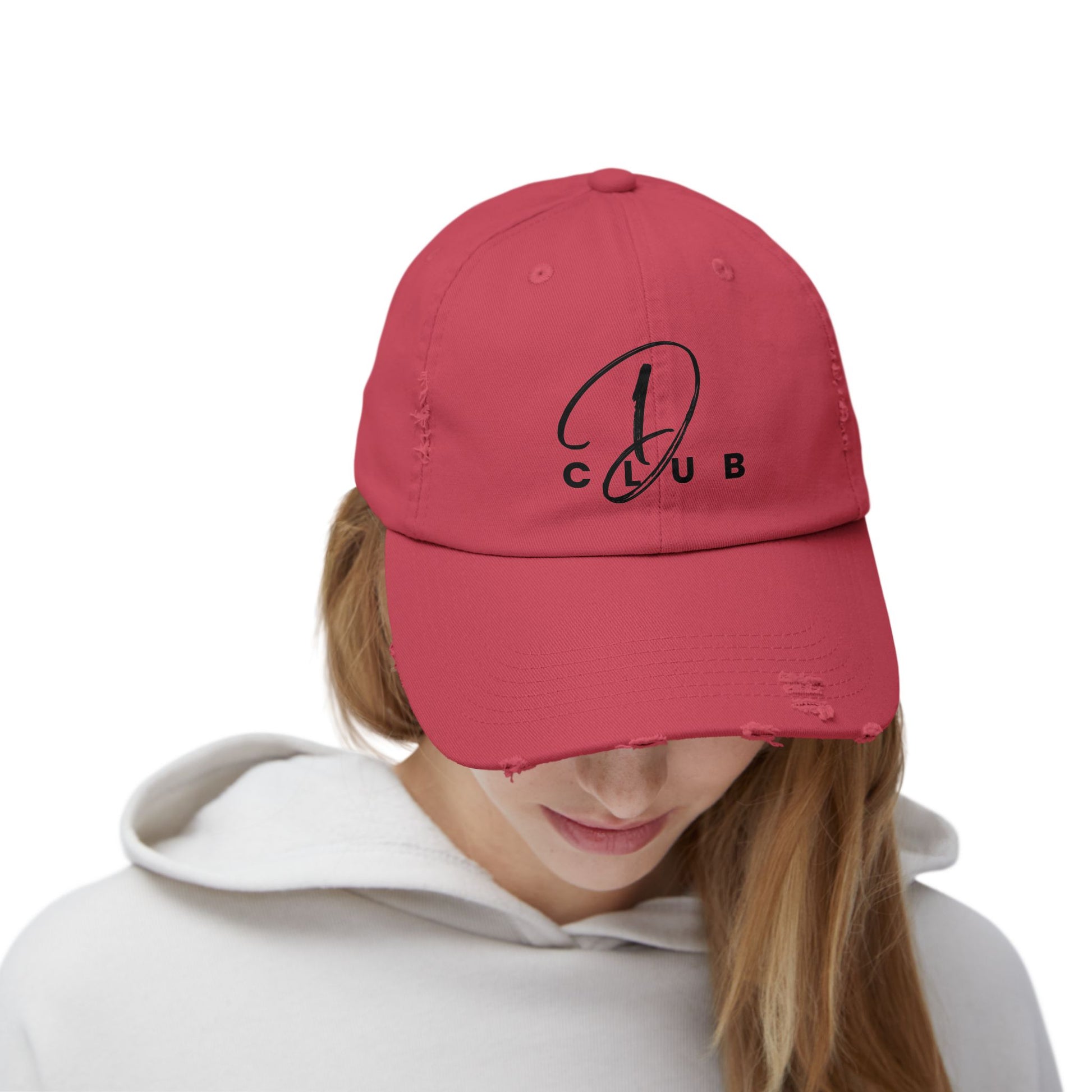Unisex Distressed Cap, D Club style, Casual Wear, Gift for Friends, Everyday [...]