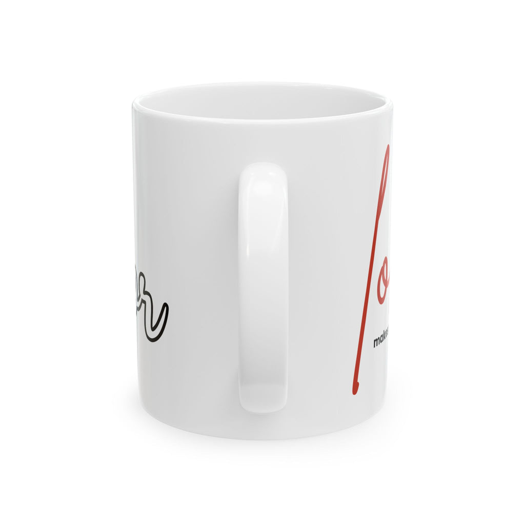 Paris Love Ceramic Mug — Eiffel Tower Coffee Cup (11oz/15oz)
