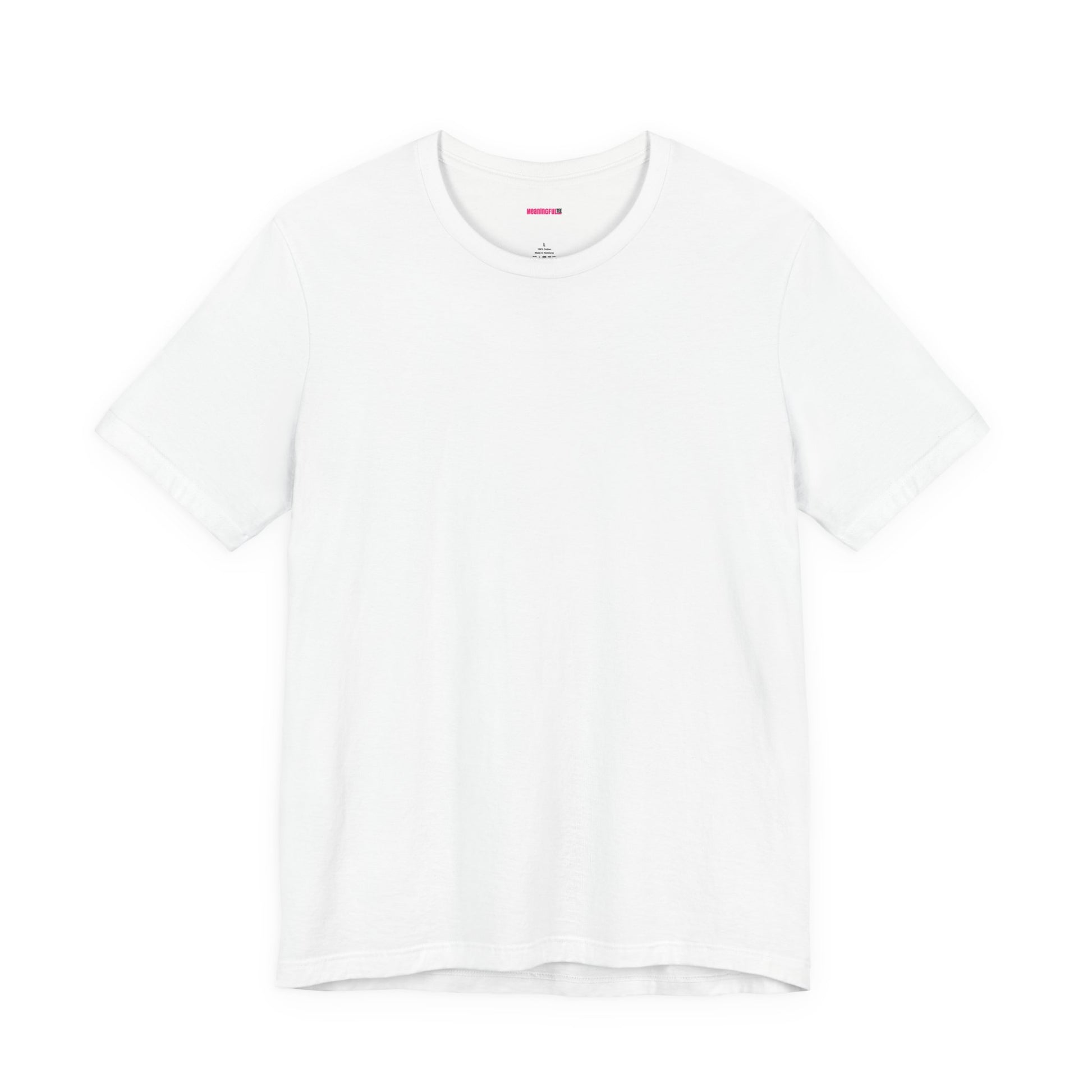 Customizable Unisex Jersey Short Sleeve Tee - Relaxed Fit Casual T-Shirt, Ideal for Everyday Wear, Perfect for Gifts, Festivals, and Celebrations