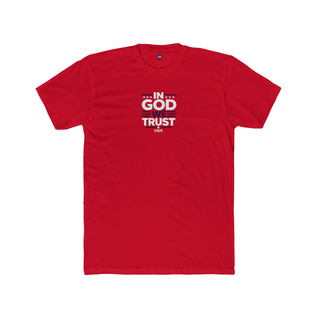 In God We Trust Scriptural Faith Tee — 4th of July Patriotic T-Shirt (Est. 2025)