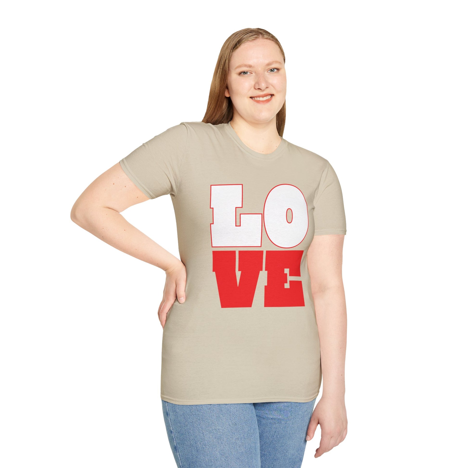 Love Graphic Tee, Stylish Tee for Casual Days | Soft and Trendy Unisex T-Shirt for Everyday Comfort and Fashion Statement