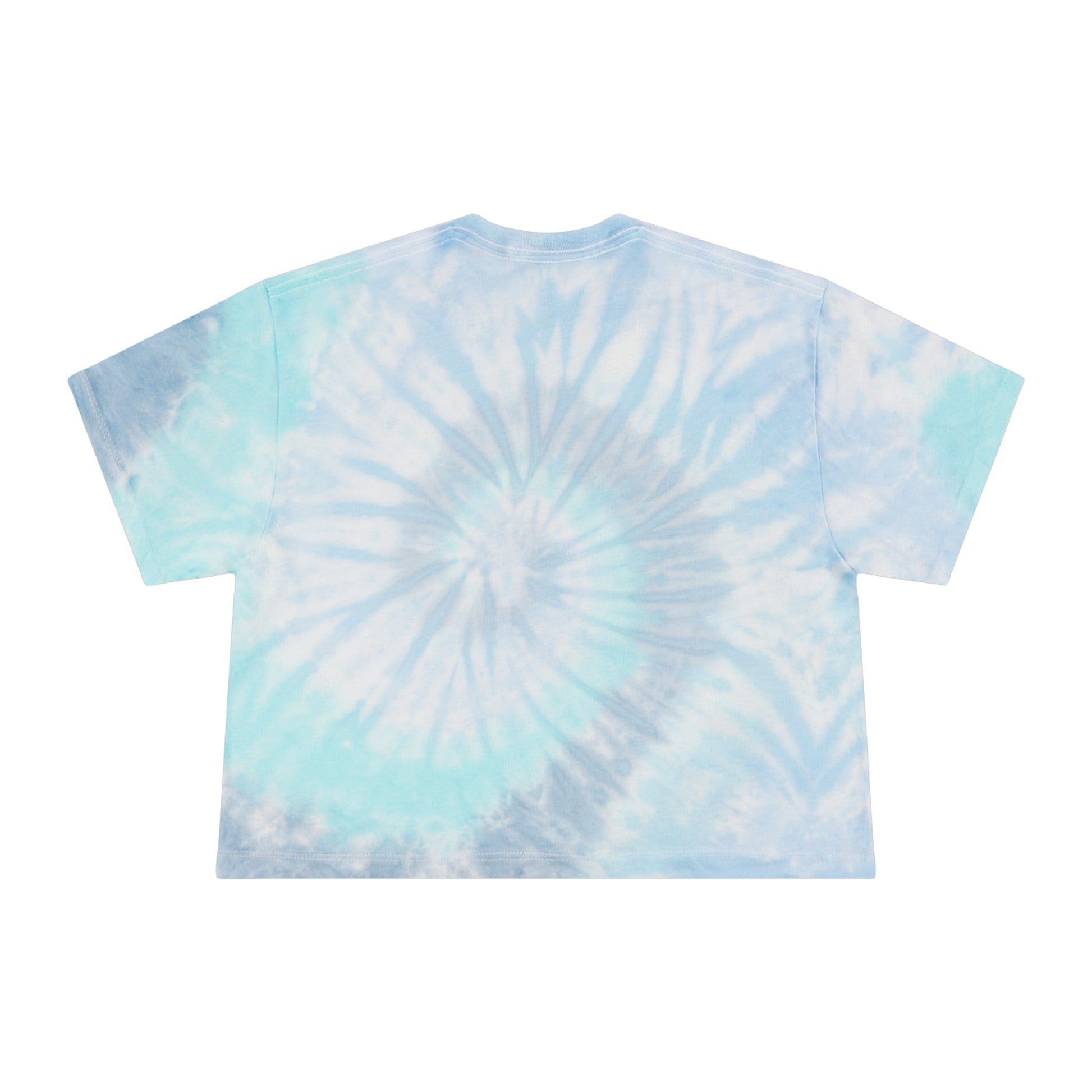 Women's Tie-Dye Crop Tee - Chill Vibes, Boho Style, Festival Fashion, Summer Essential, Unique Gift