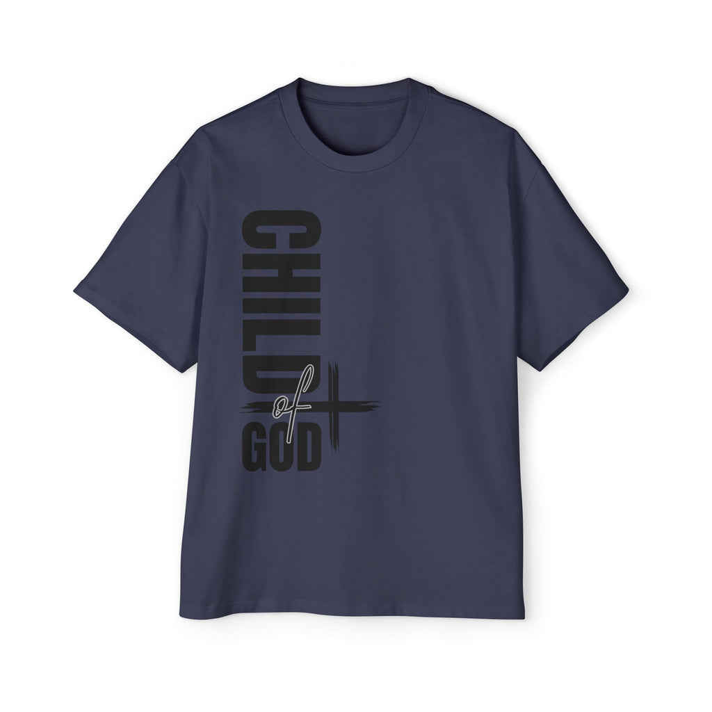 Men's Oversized Tee - Faith-Based Style | Child of God | Perfect Gift for Believers | Casual Christian Wear, Comfortable Fashion, Spiritual Tee, [...]