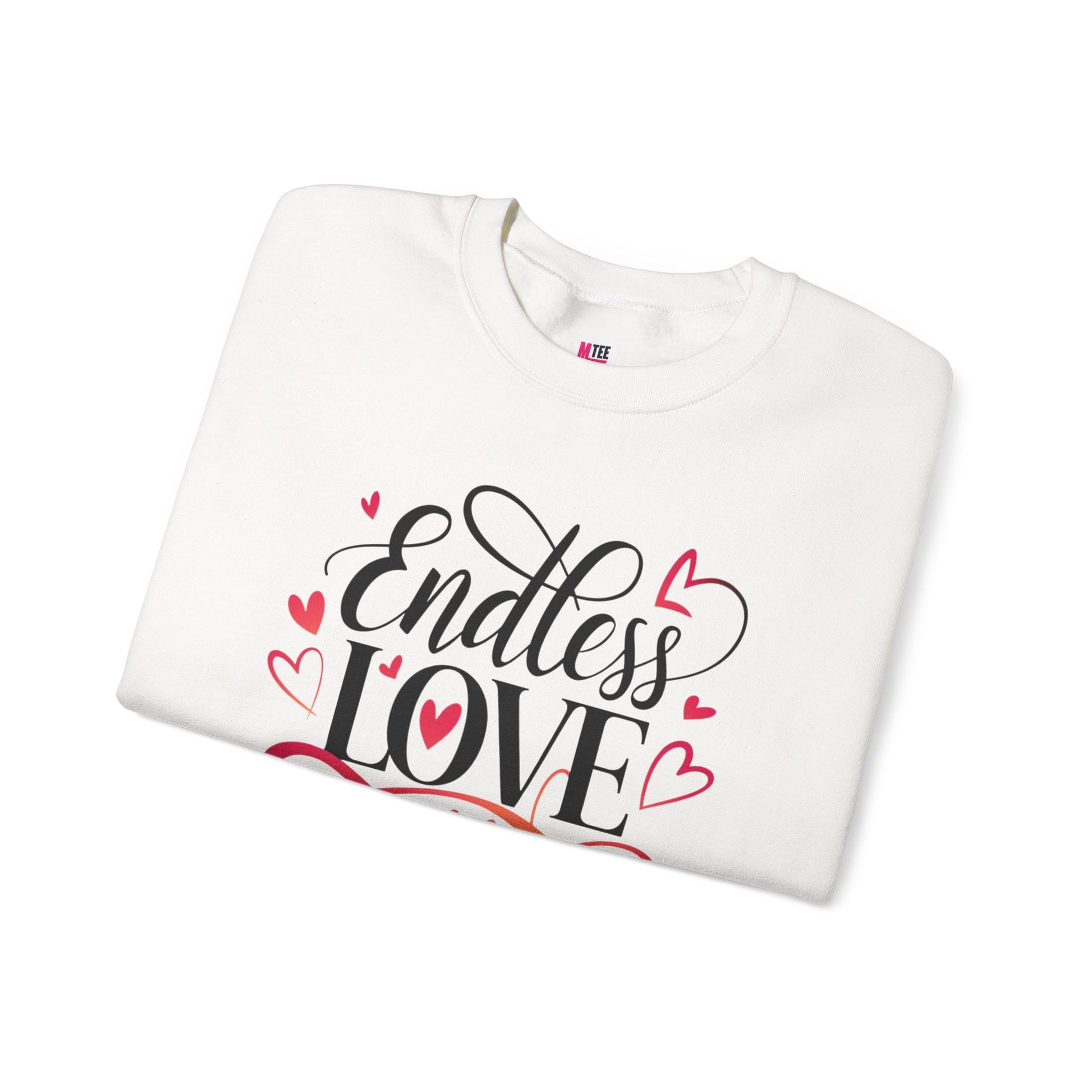 Endless Love Sweatshirt, Cozy Gift for Couples, Romantic Crewneck, Cute Love Sweatshirt, Comfortable Casual Wear, Gift for her