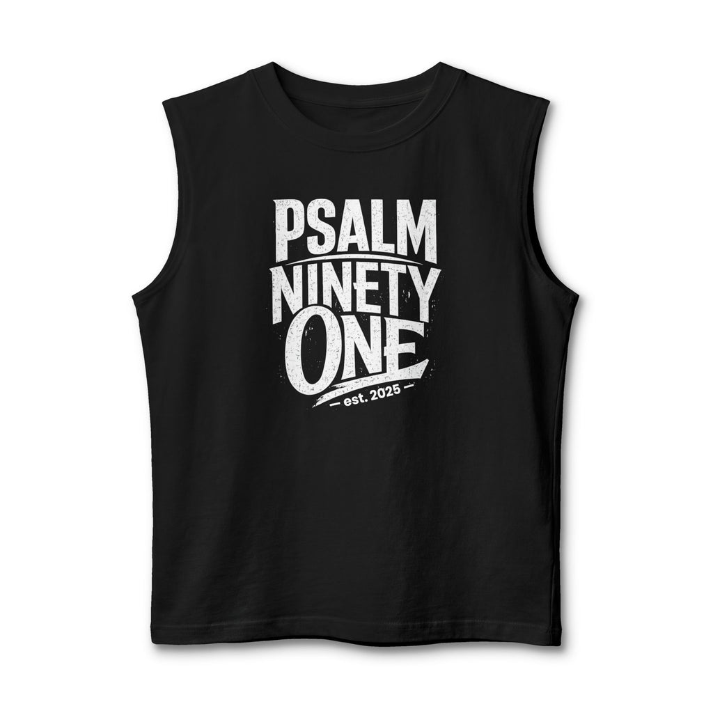 Psalm Ninety-One Muscle Tank — Christian Faith Workout Tank Top